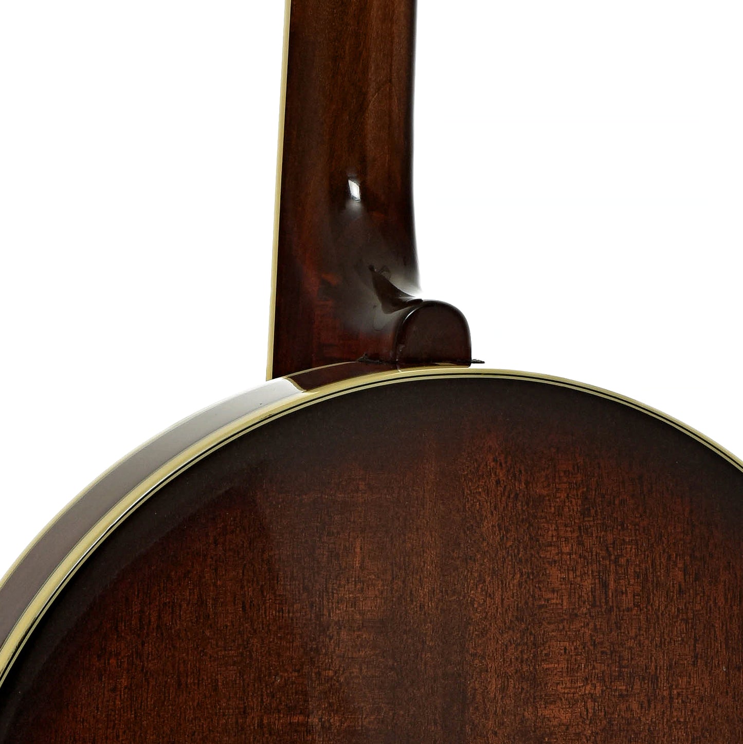 Neck joint of Gold Tone BG-250F Orange Blossom Resonator Banjo