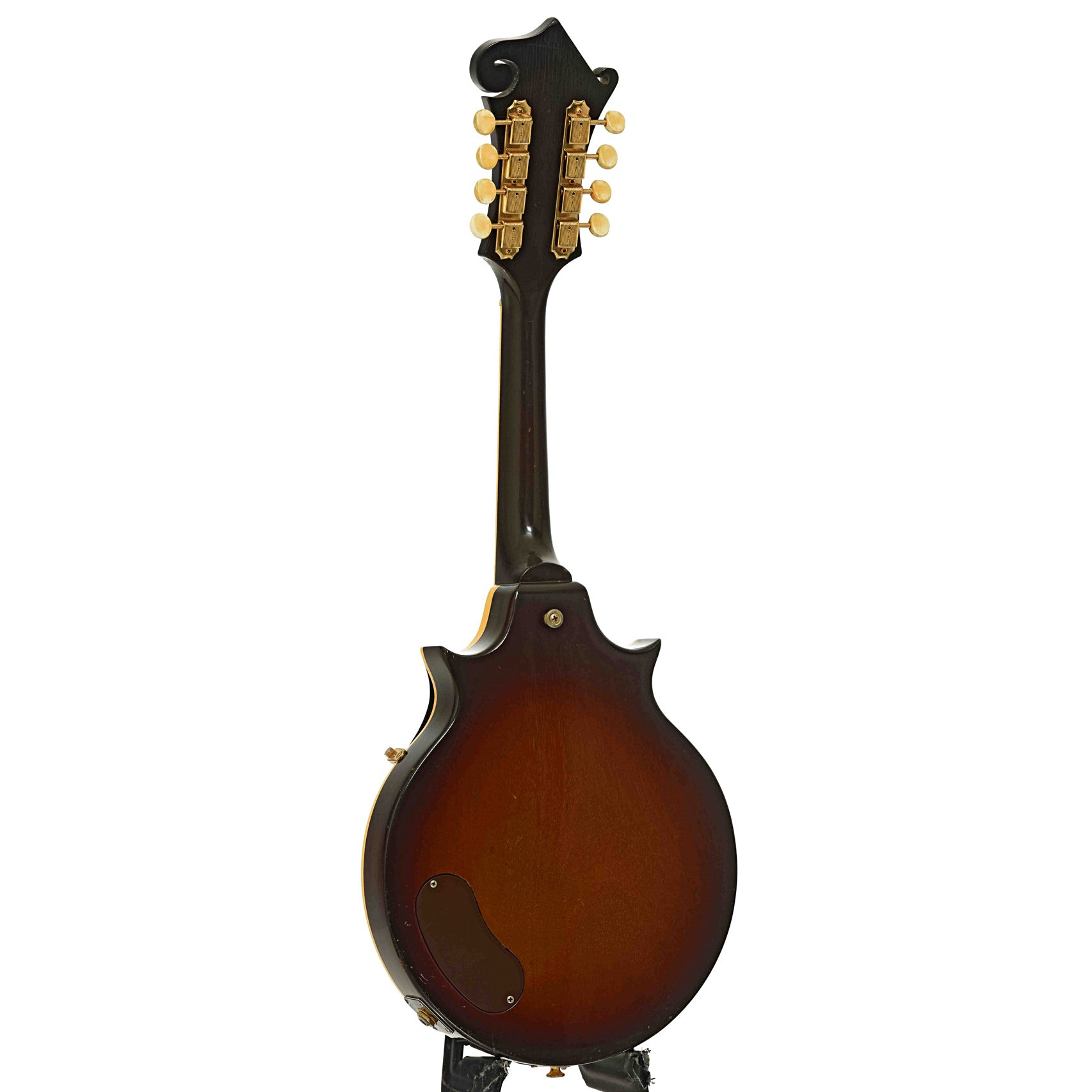 Full back and side of Gibson EM-200 Florentine Electric Mandolin