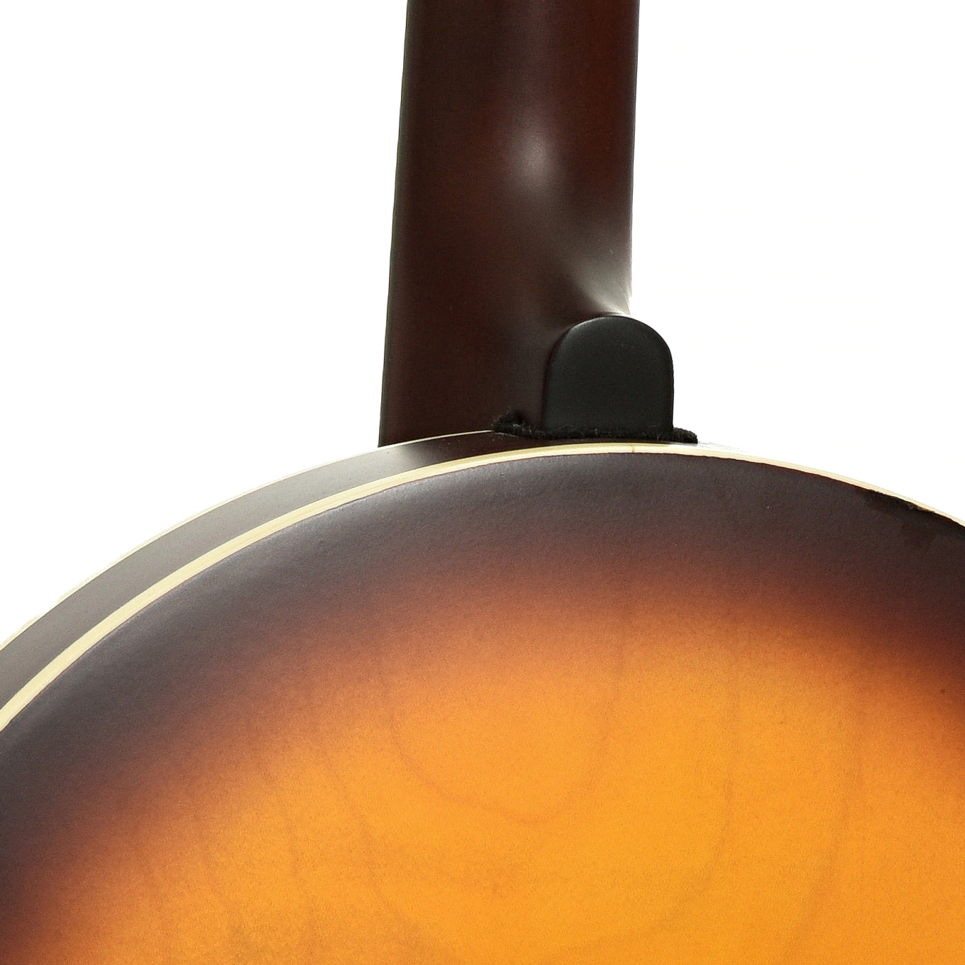 Neck joint of Recording King RKH-05 Dirty 30s Resonator Banjo