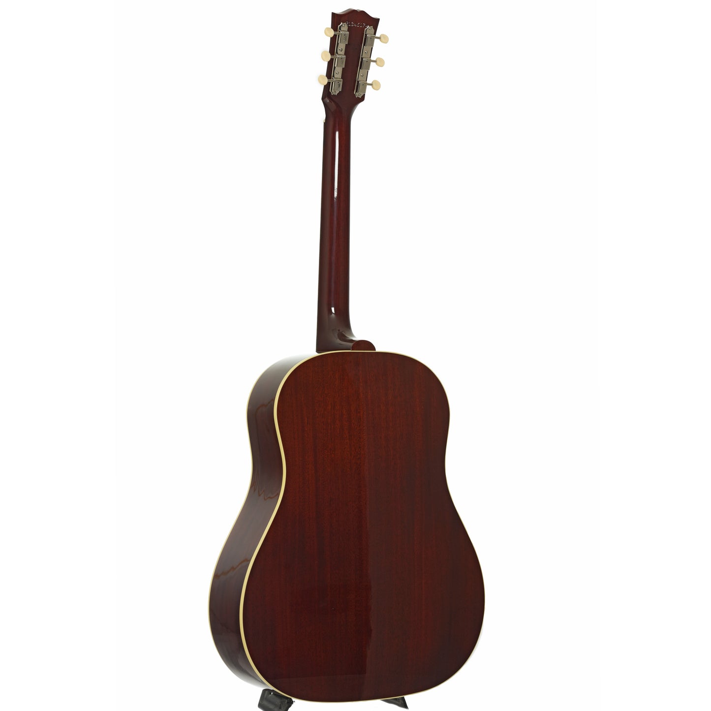 Full back and side of Gibson 50s J-45 Original Acoustic Guitar & Case, Vintage Sunburst