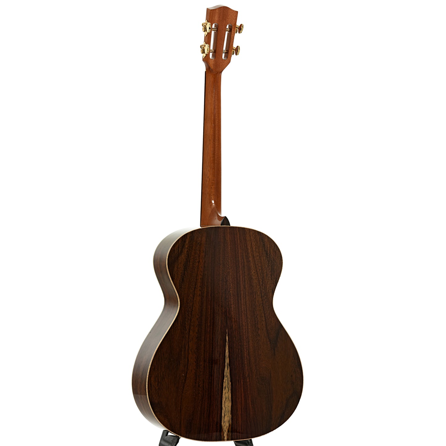 Full back and side of Pono BN-30D Baritone Nui Guitar Ukulele