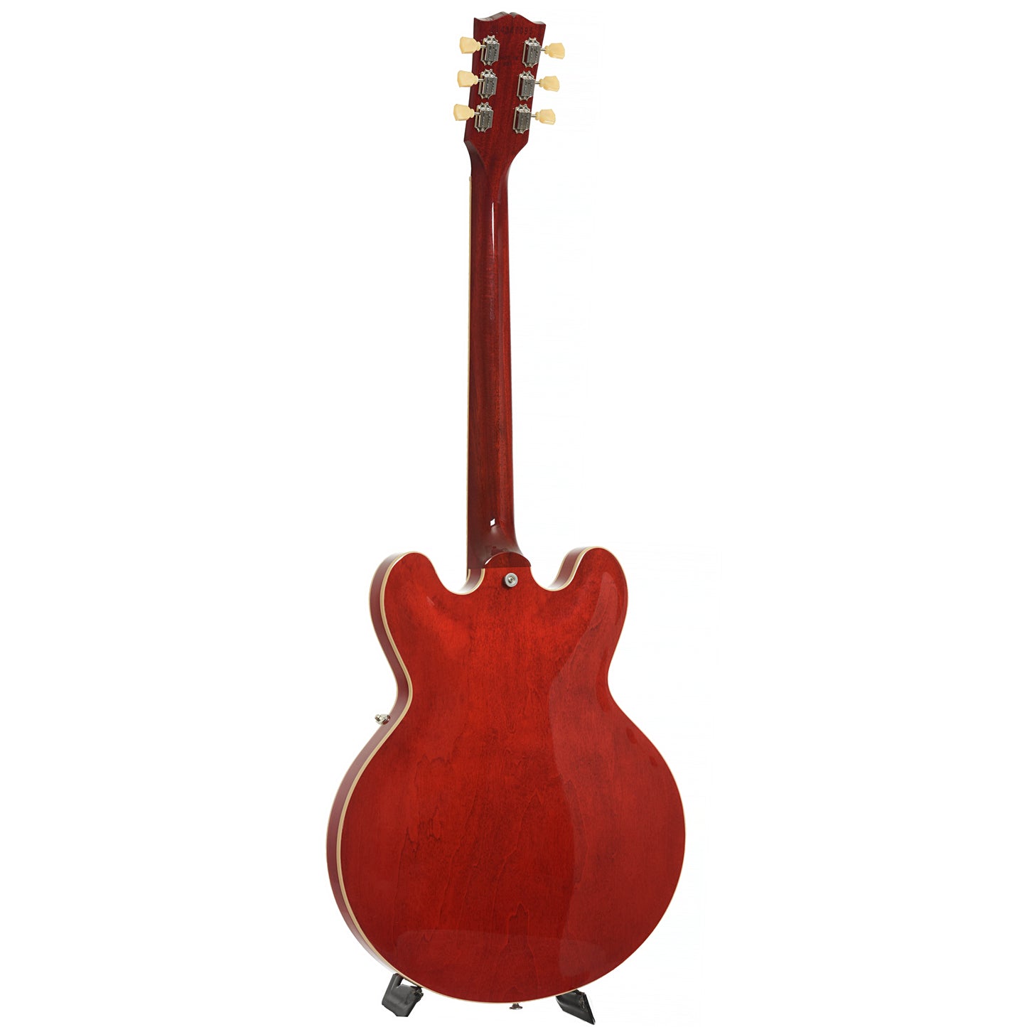 Full back and side of Gibson ES-335 Dot 60s Cherry Semi-Hollowbody Electric Guitar