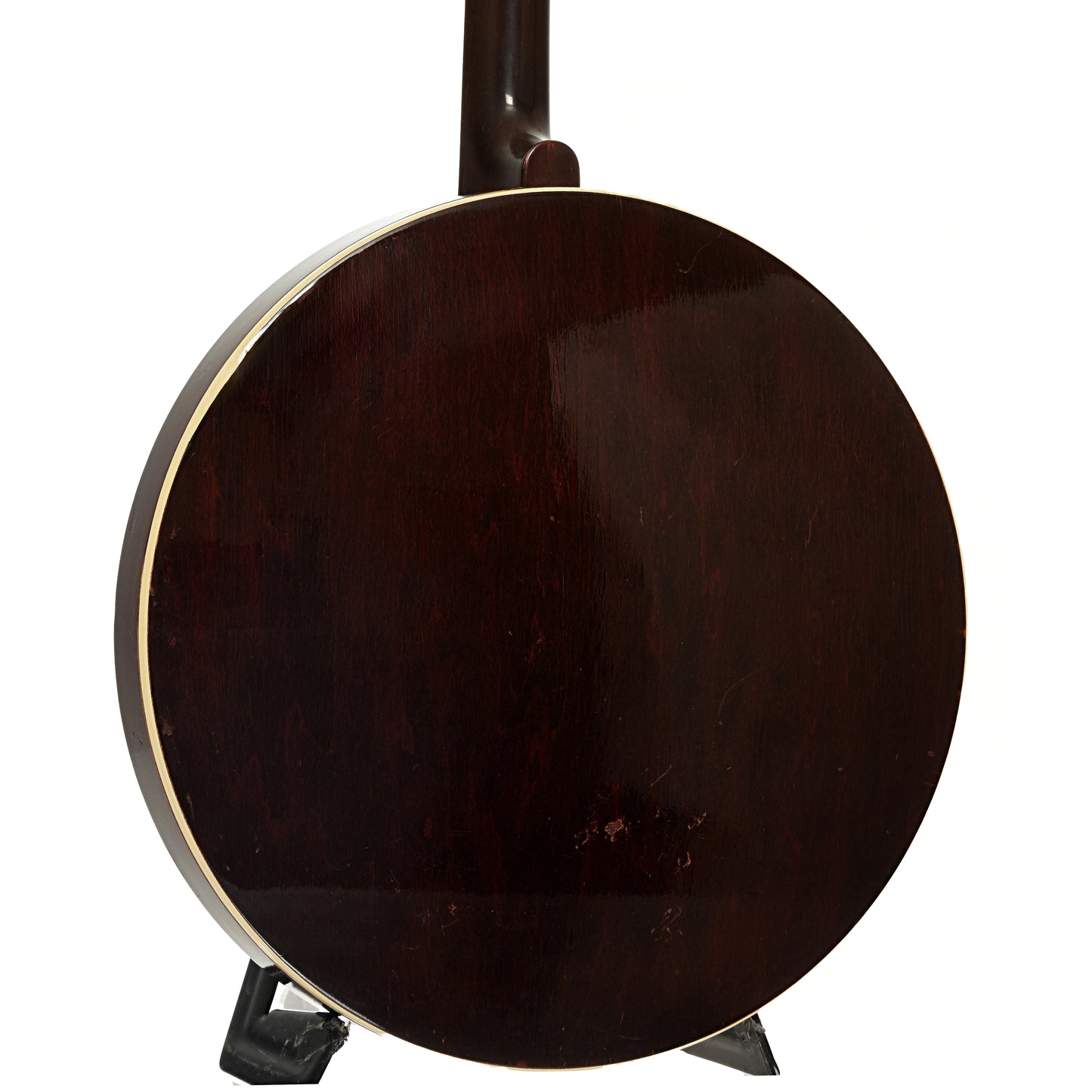 Back and side of Gibson TB-3 Tenor Banjo