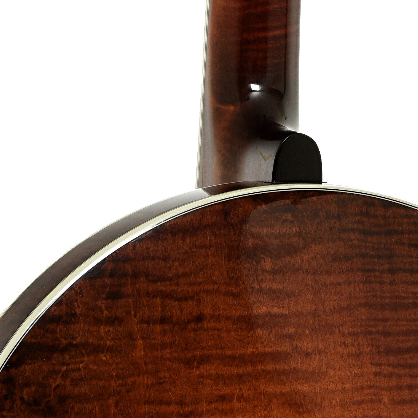 Neck joint of Sullivan Vintage 35 Gold Flying Eagle Resonator Banjo