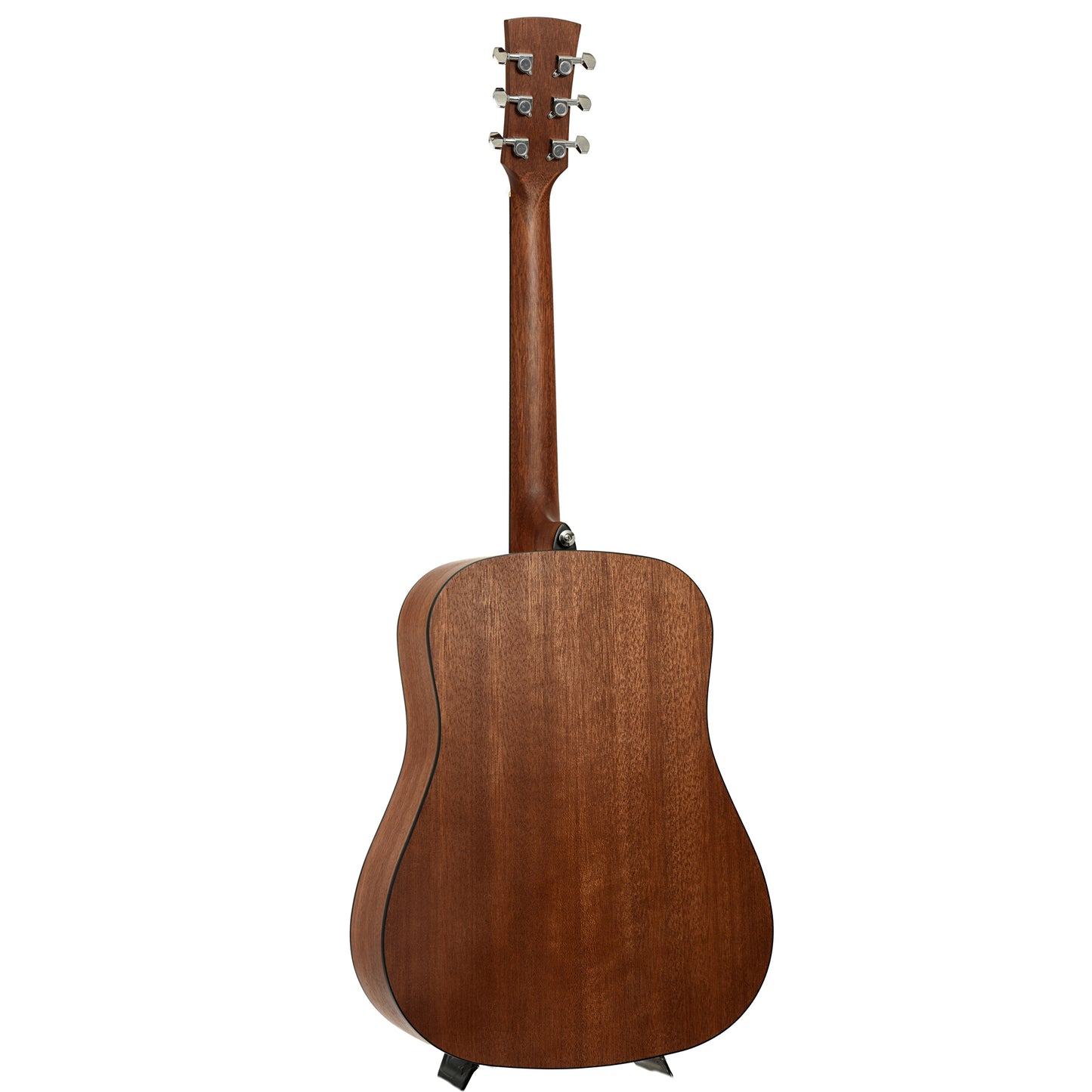 Full back and isde of Ibanez PF50 Dreadnought Acoustic Guitar, Open Pore Natural