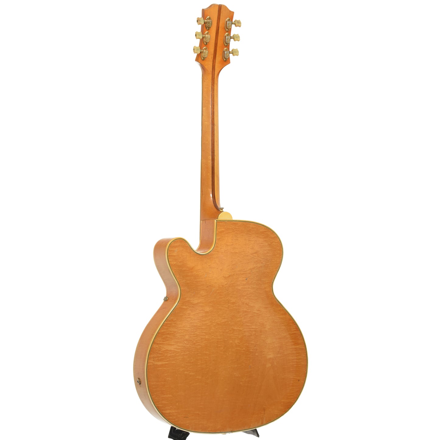 Full back and side of Epiphone Zephyr Deluxe Regent Hollowbody Electric Guitar