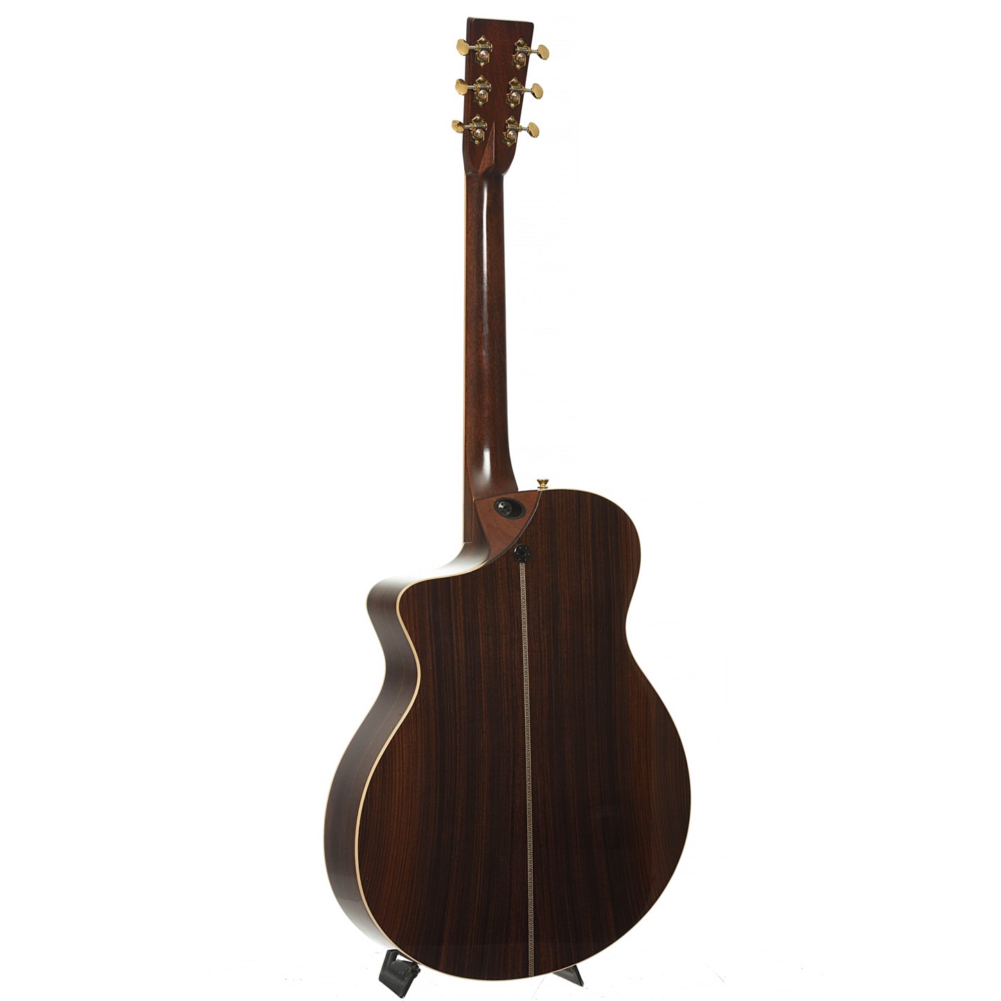 Full back and side of Martin Custom SC Cutaway Acoustic-Electric Guitar 