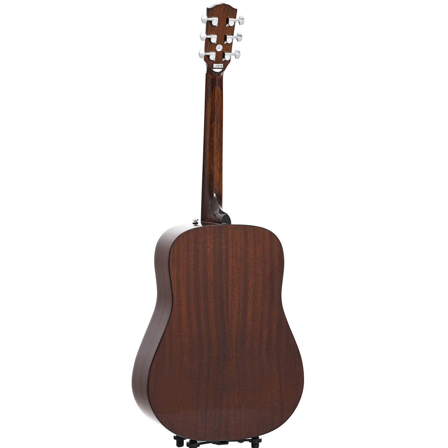 Full back and side of Fender CD-60S Left Handed Acoustic Guitar