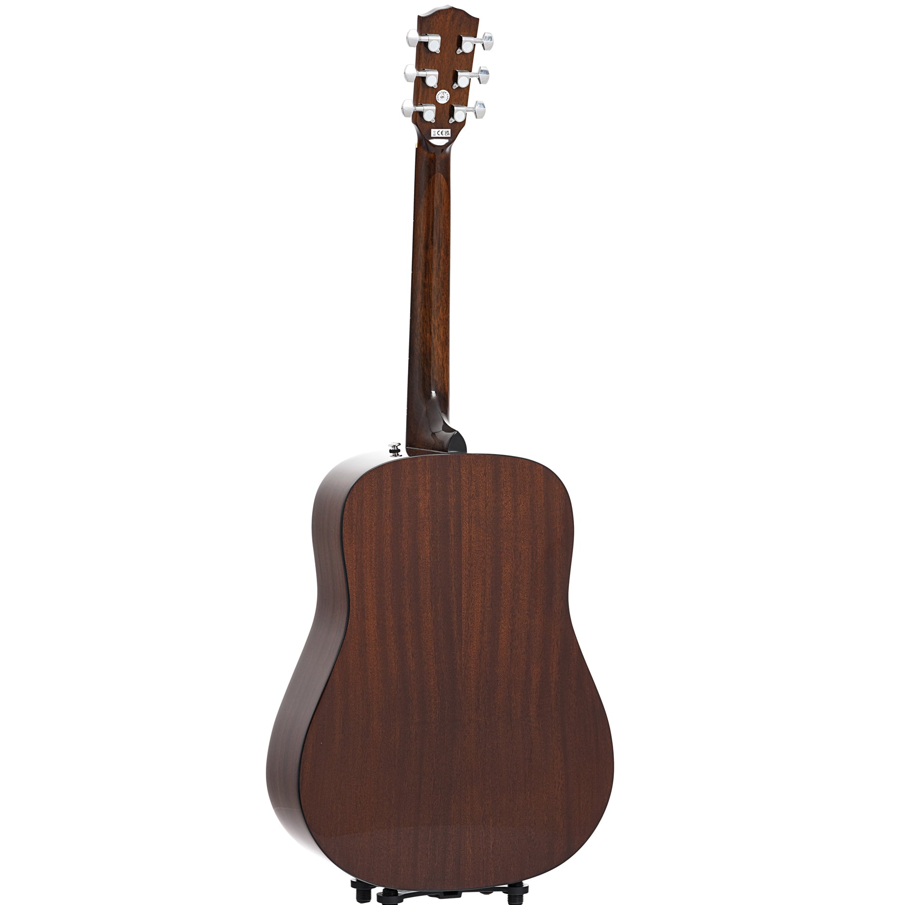 Full back and side of Fender CD-60S Left Handed Acoustic Guitar