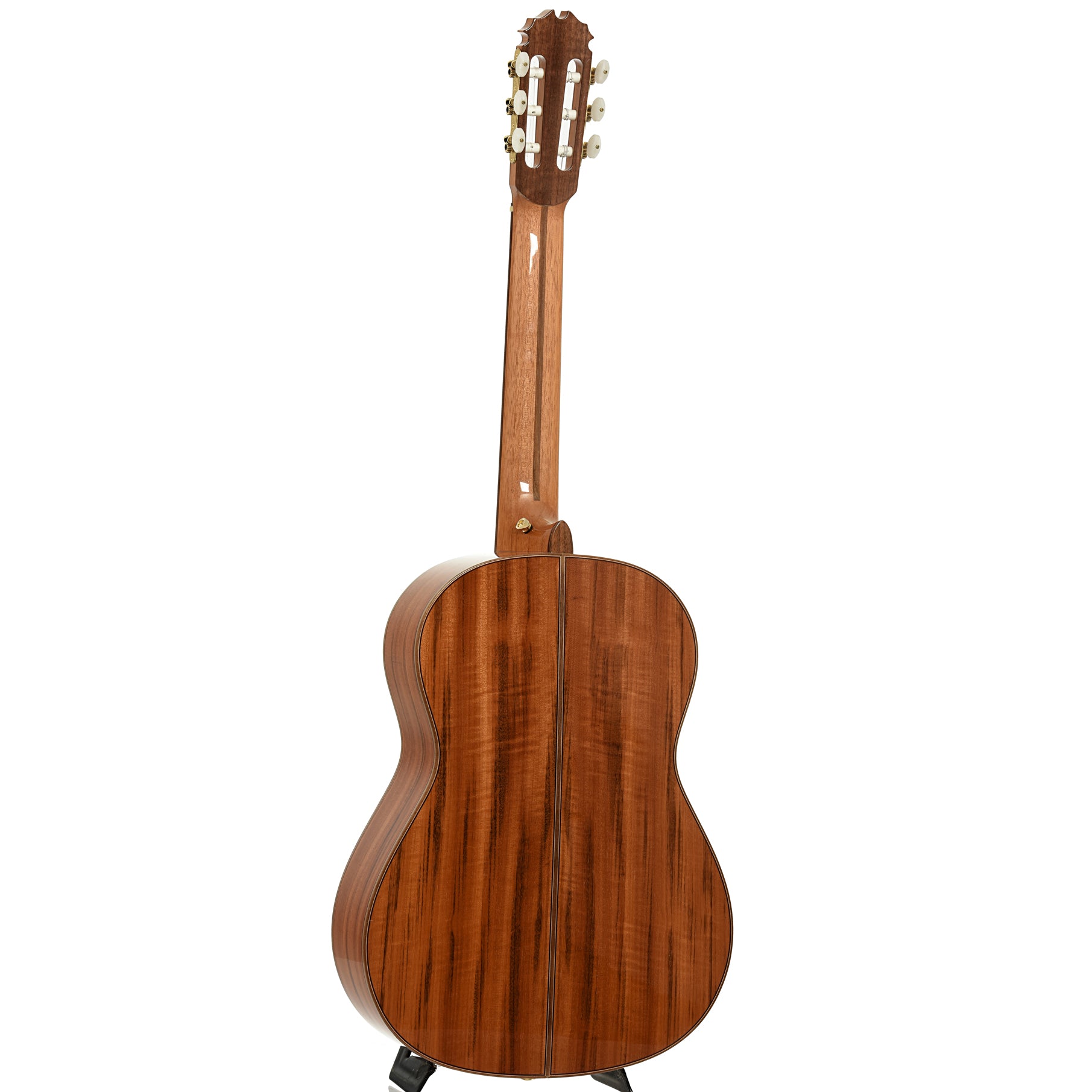Full back and side of SF Allen Classical Guitar 