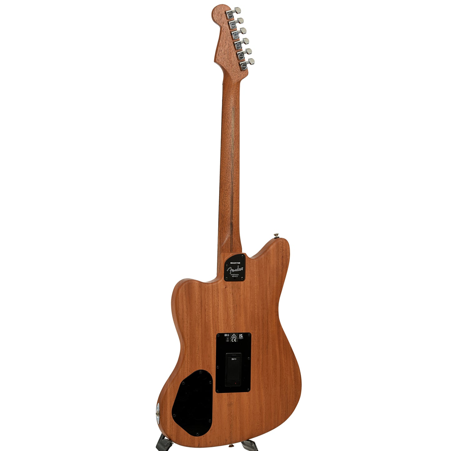 Full back and side of Fender Acoustasonic Player Jazzmaster Acoustic-Electric Guitar 