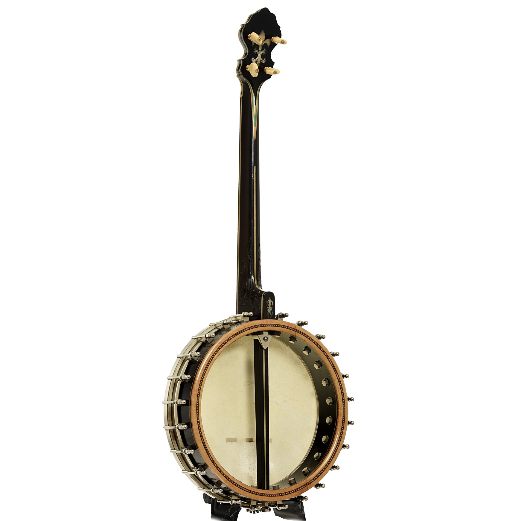 Back and side of Orpheum No.3 Tenor Banjo 