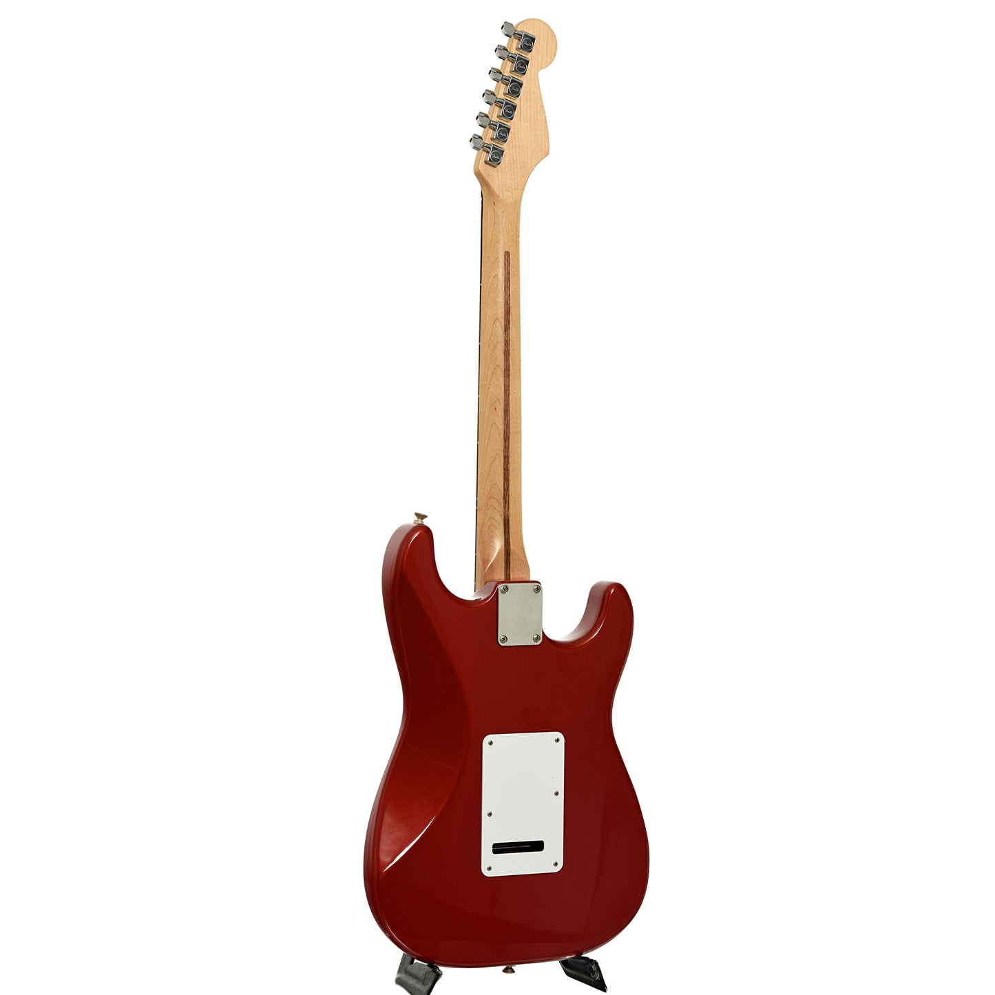 Full back and side of Fender Standard Stratocaster LH Electric Guitar 