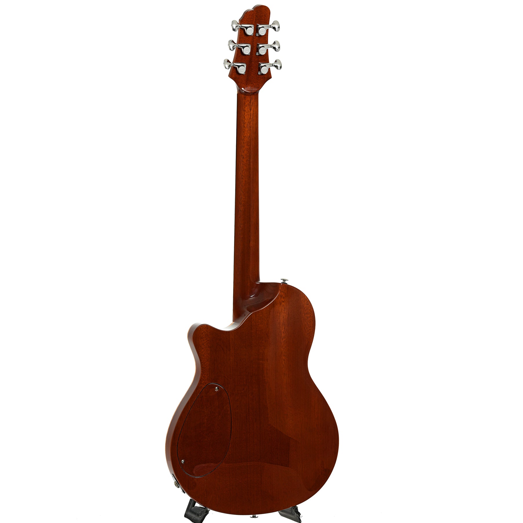 Full back and side of C.P. Thornton Professional Hollowbody Electric Guitar