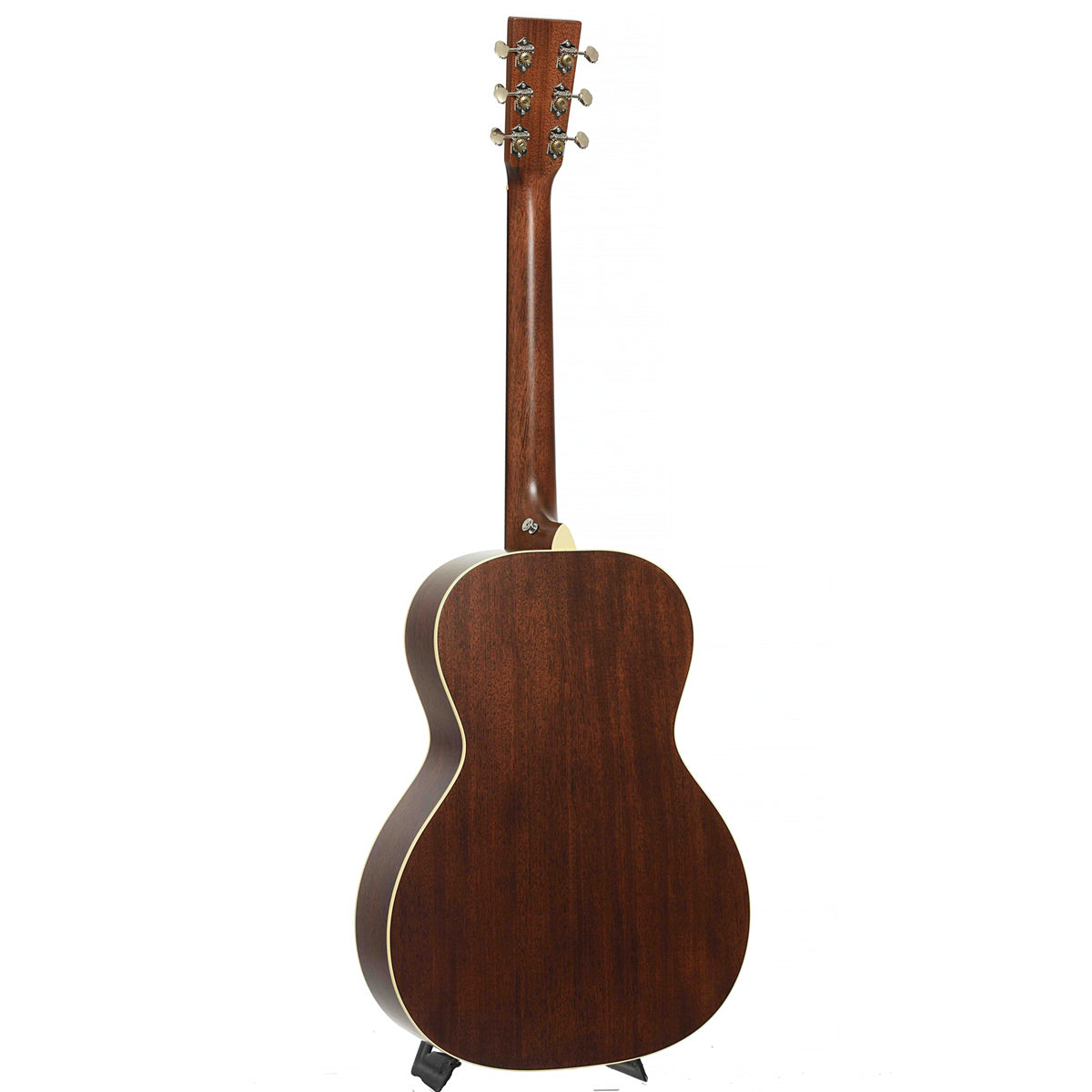 Full back of Martin 00L-16E Acoustic Guitar, Black Smoke