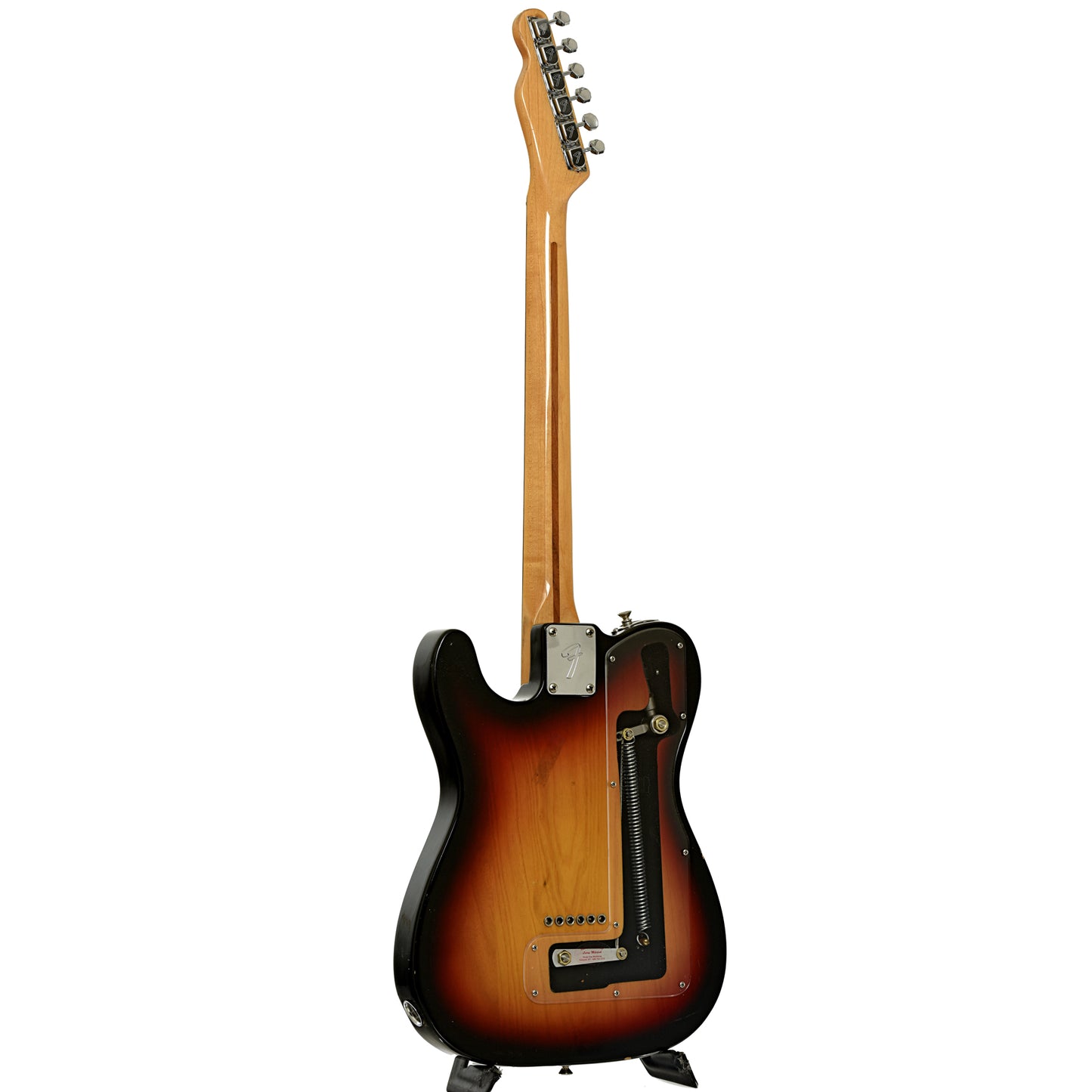 Full back and side of Fender Telecaster w/B Bender Electric Guitar