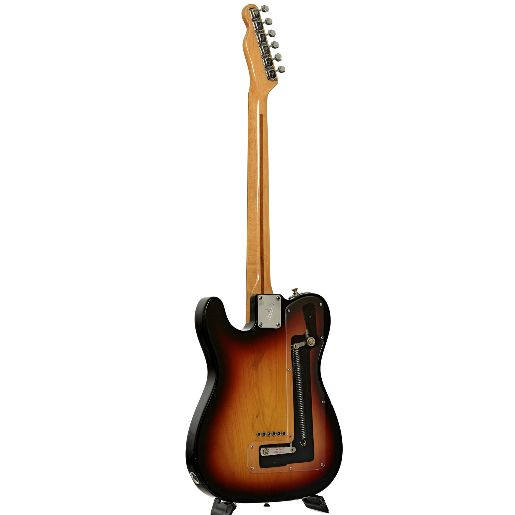 Full back and side of Fender Telecaster w/B Bender Electric Guitar