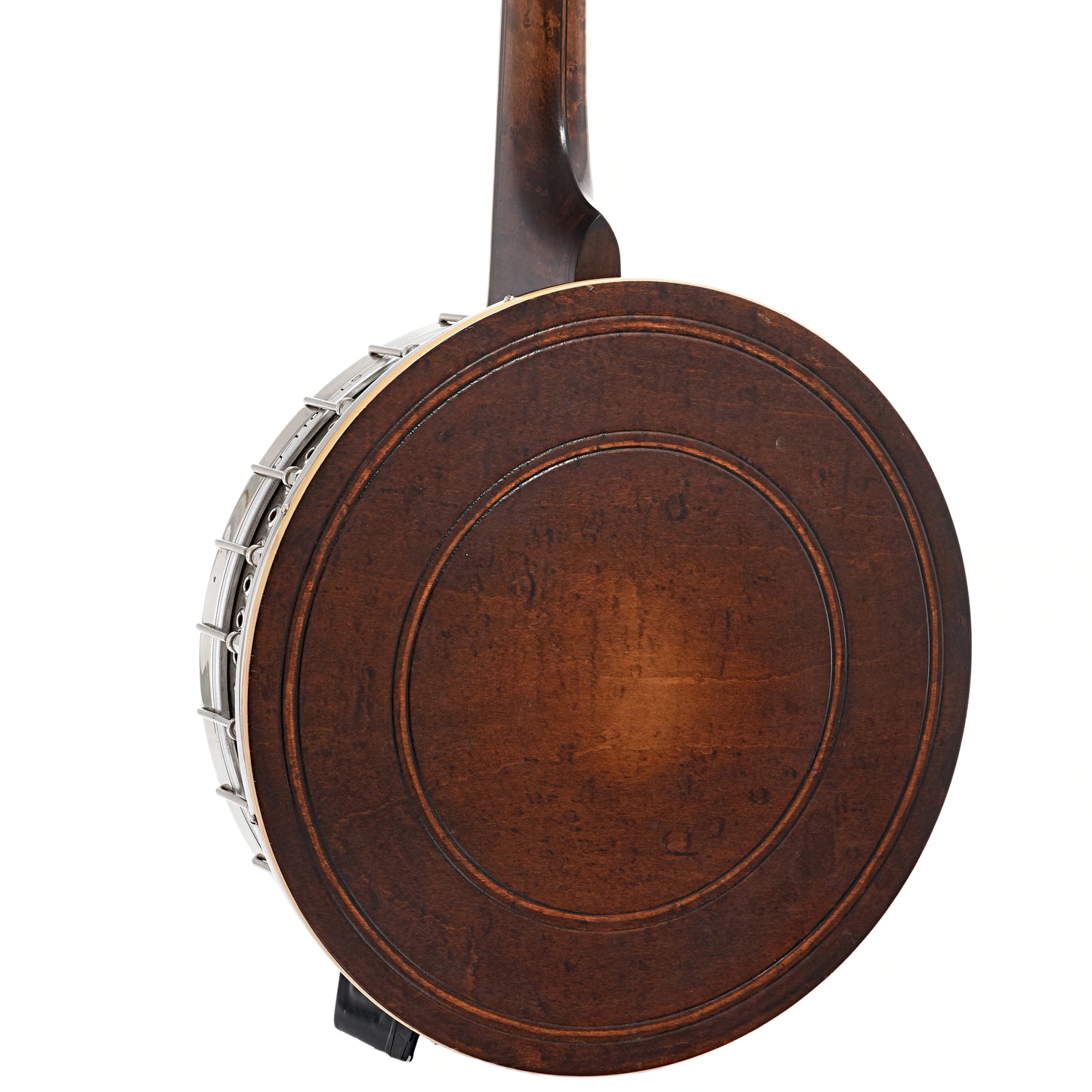 Bck and side of Bacon & Day Silver Bell No.1 Tenor Banjo (c.1923)