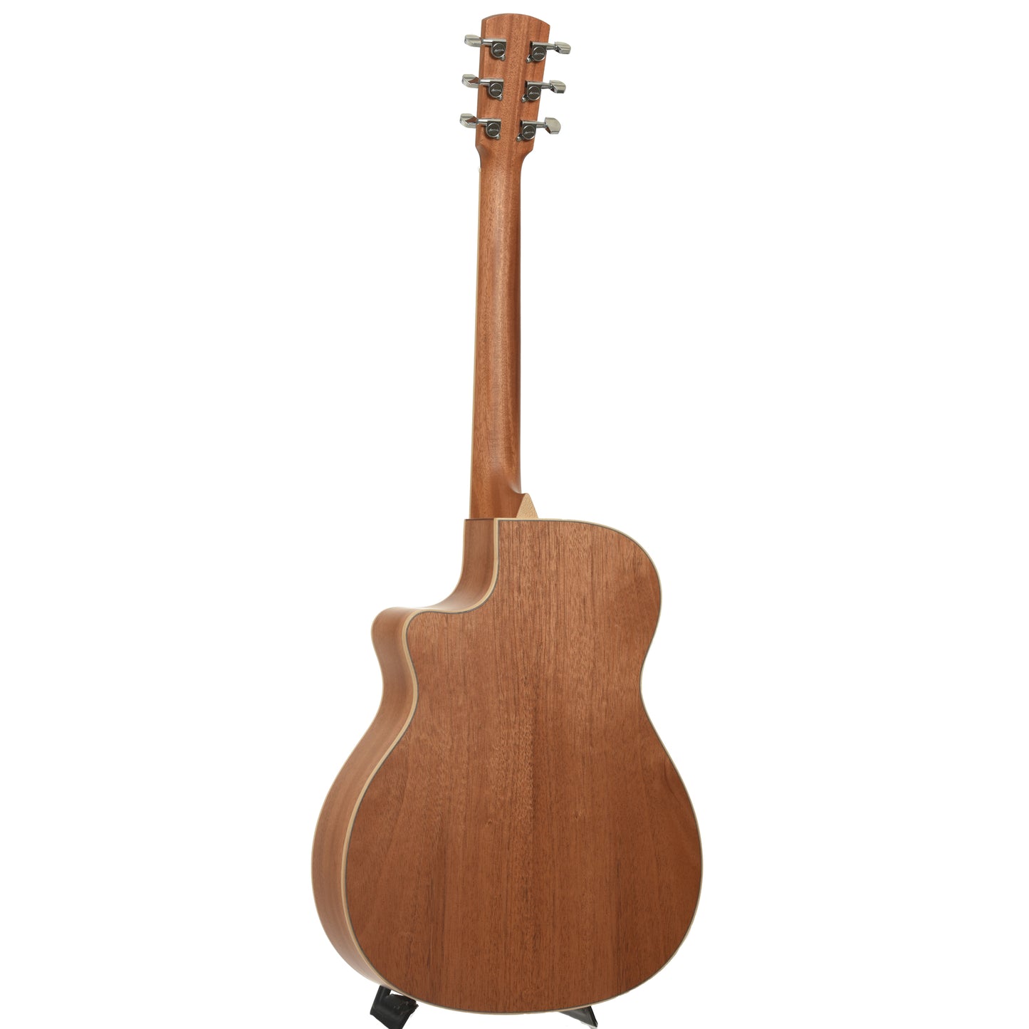 Full back and side of Larrivee OMV-03E Recording Series Acoustic-Electric Guitar