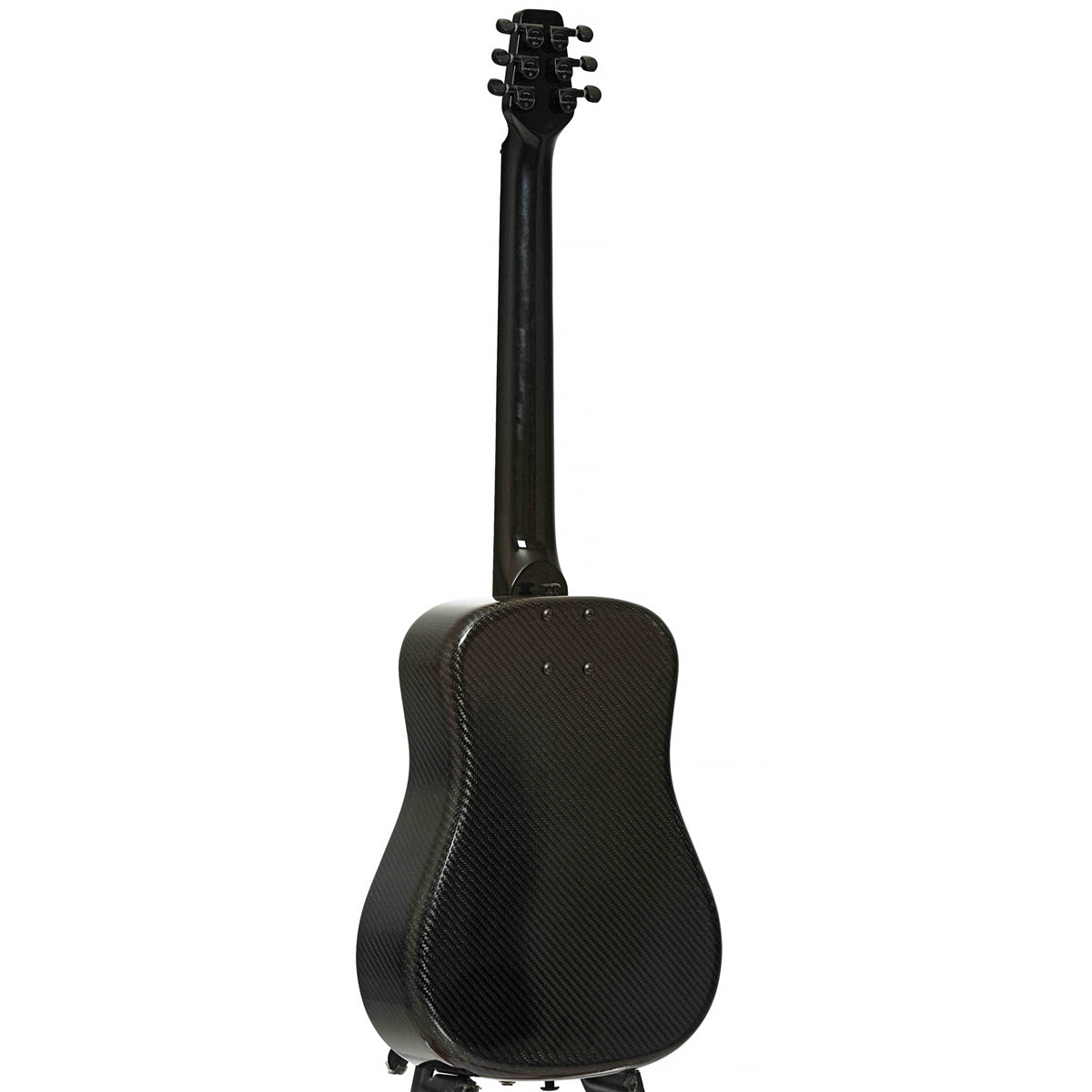 Full Back & Side of Klos Travel Acoustic-Electric Guitar