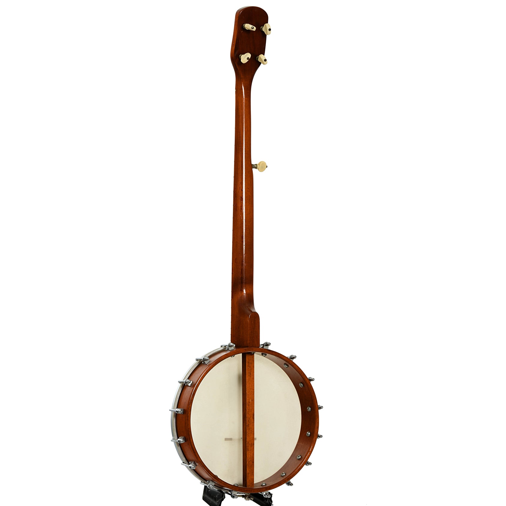 Full back and side of Gretsch 6535 Folk Model Open Back Banjo 