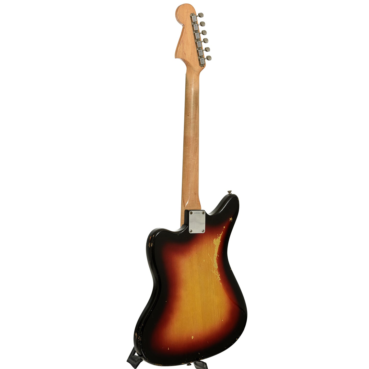 Full back and side of Fender Jaguar Electric Guitar