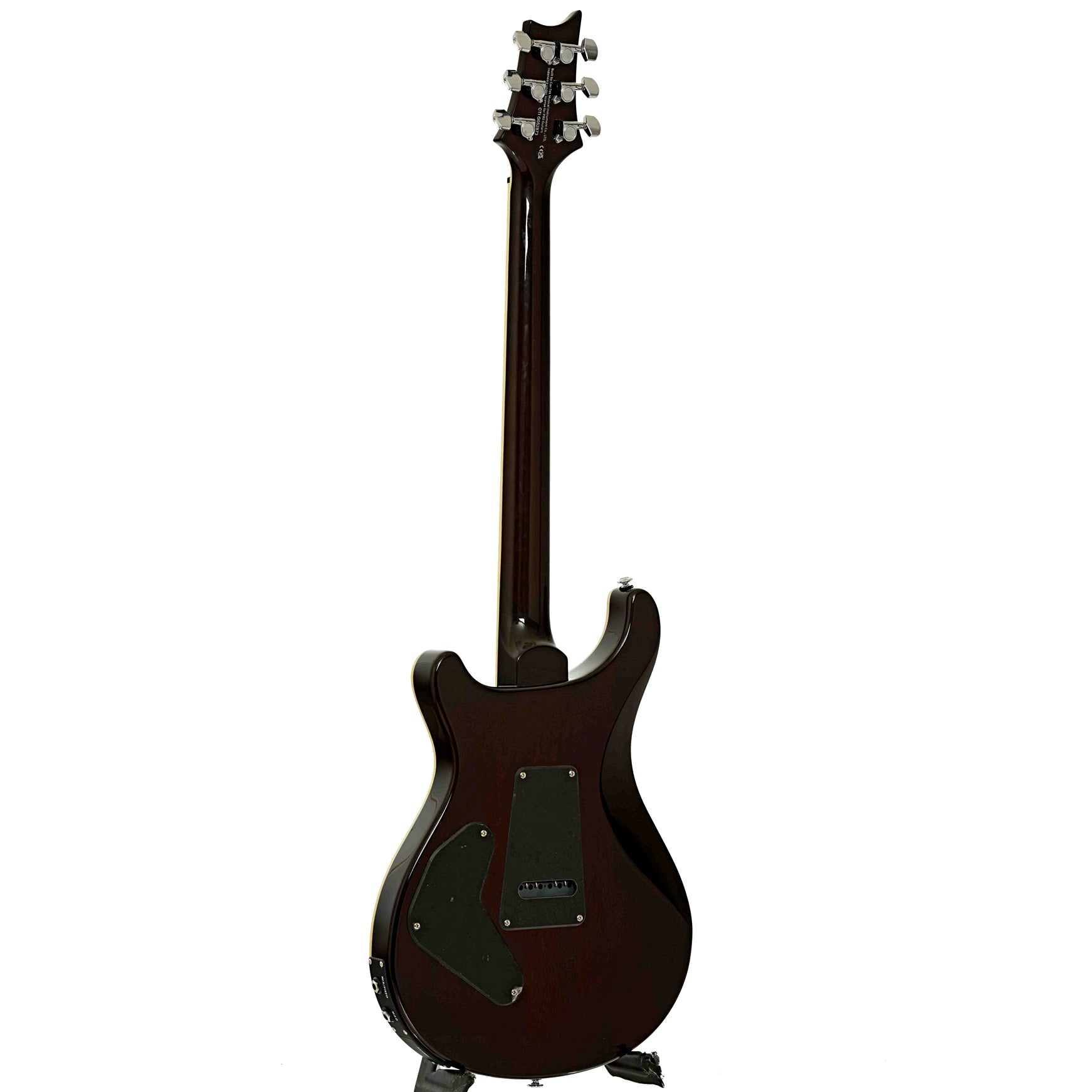 Full back and side of PRS SE Custom 24 Semi-Hollow Piezo Electric Guitar