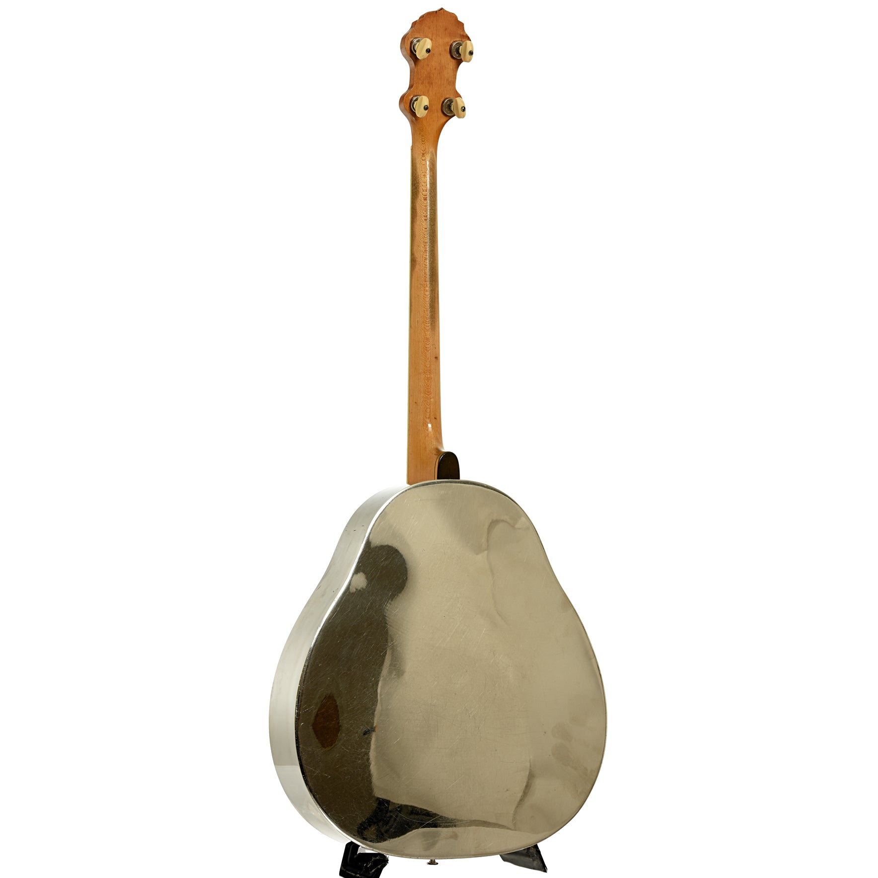 Full back and side of National Style 1 Tricone Tenor Guitar