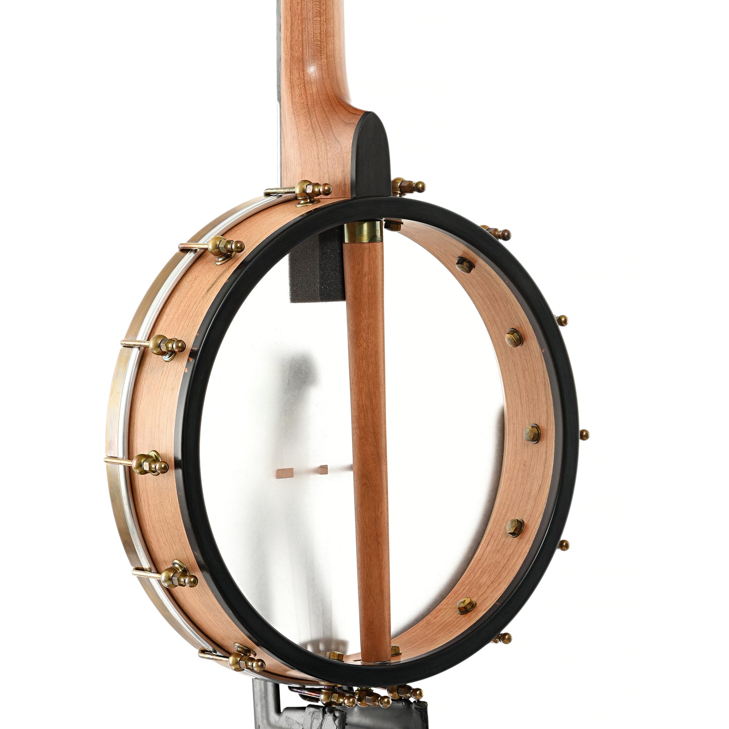 Back and side of Ome Tupelo Openback Banjo, 12" Rim, Cherry