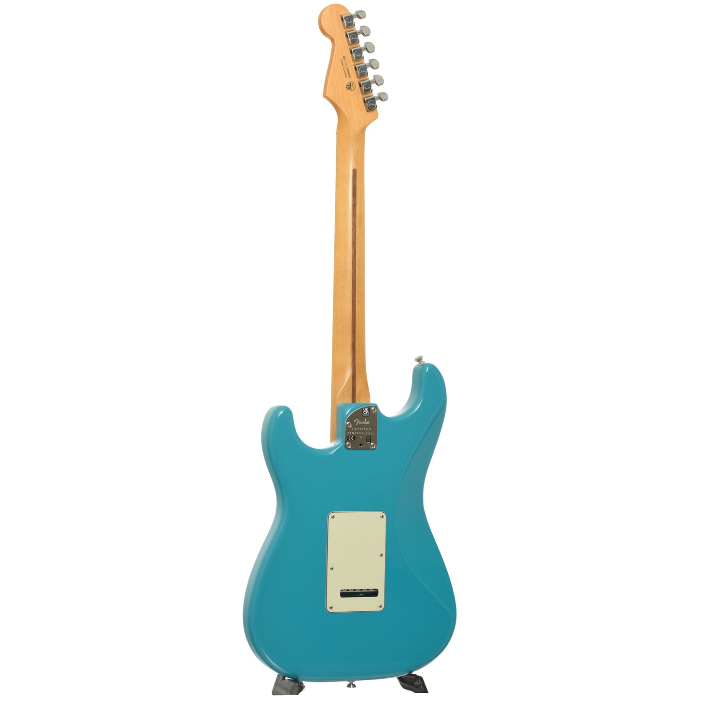 Full back and side of Fender American Professional II Stratocaster Electric Guitar