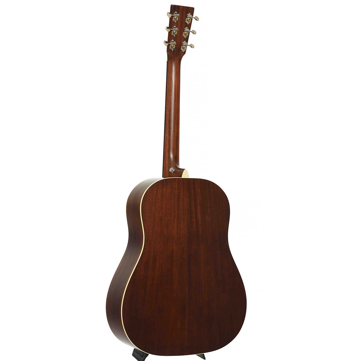 Full Back & Side of Martin DSS-16E Acoustic Guitar & Gigbag, Cherry Cola