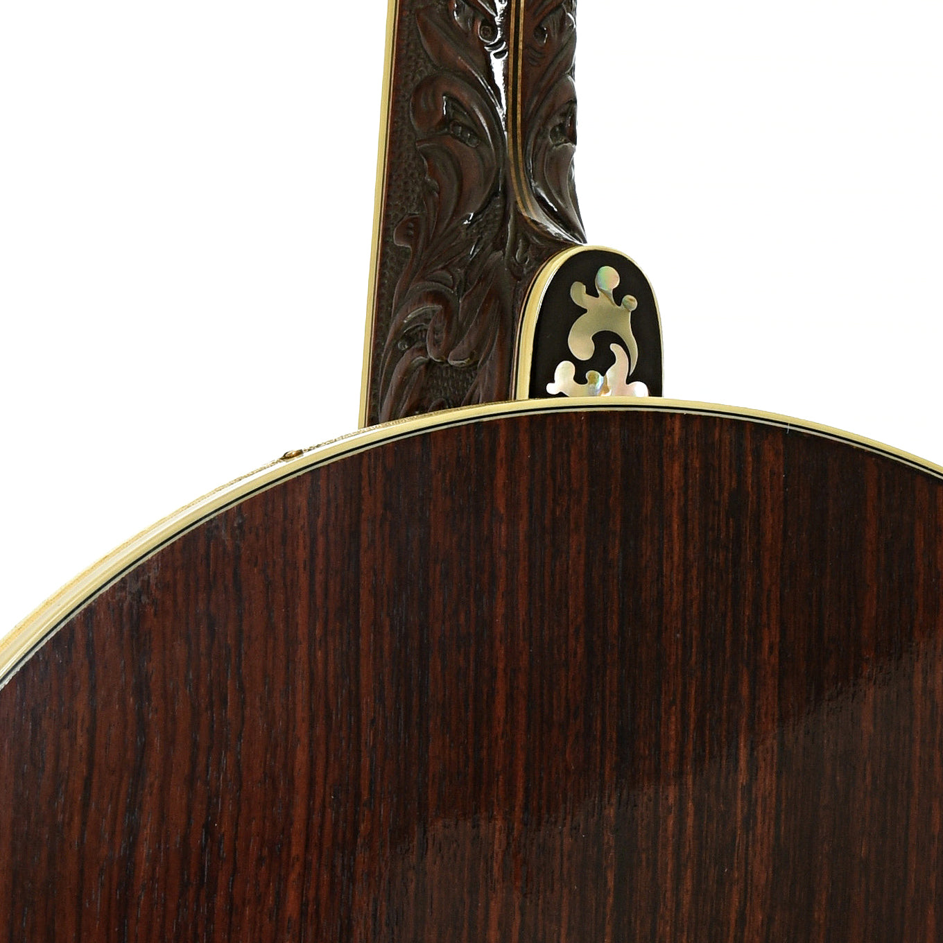 Neck joint of Ome Grand Artist Classic Jazz Tenor Banjo 