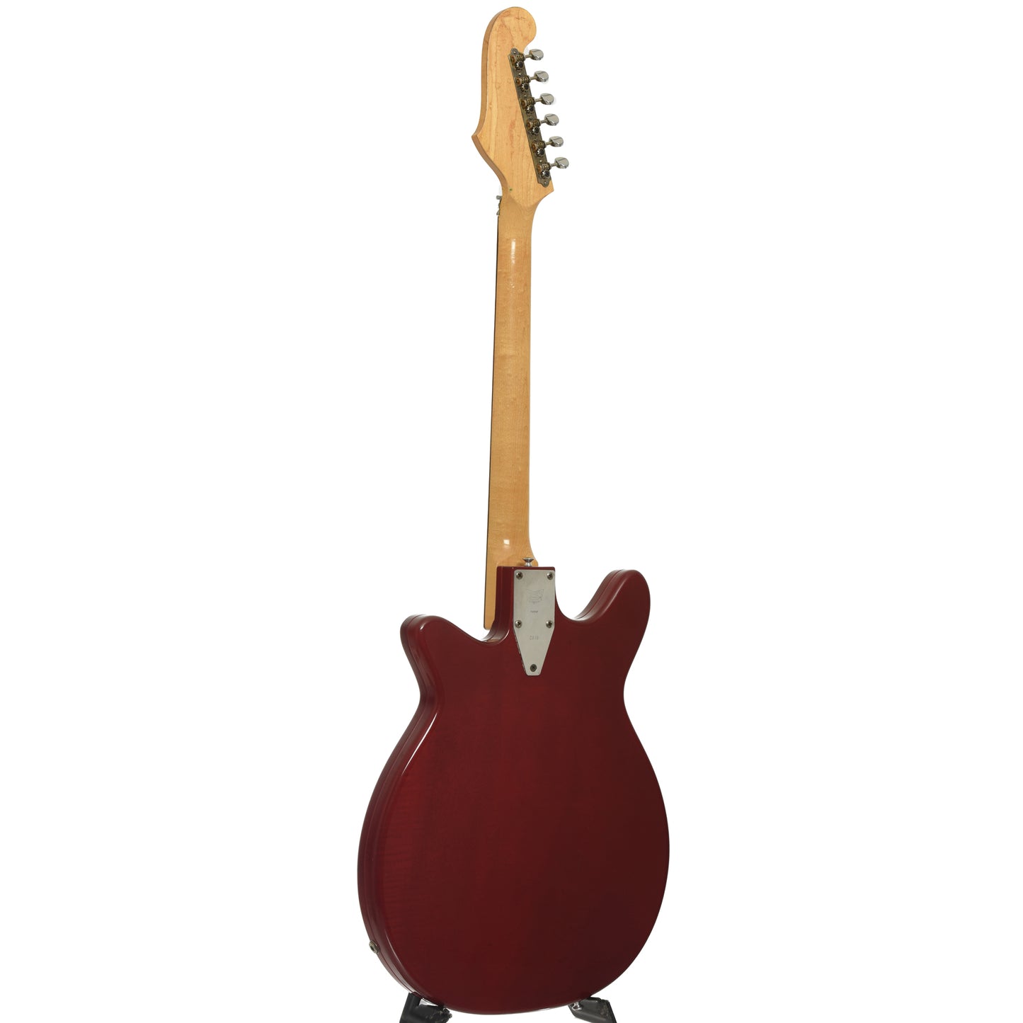 Full back and side of Microfrets Stage II Electric Guitar 