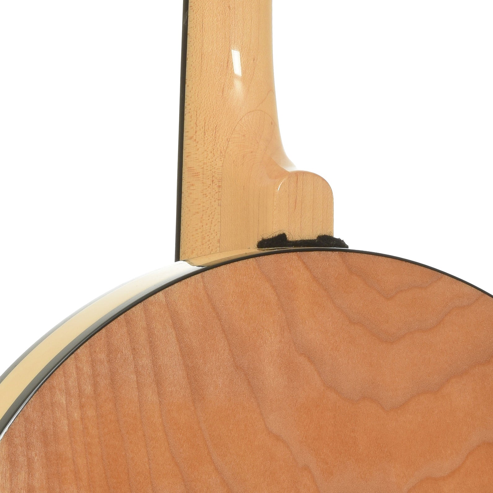 Neck joint of Gold Tone CC-IT Cripple Creek Irish Tenor Banjo
