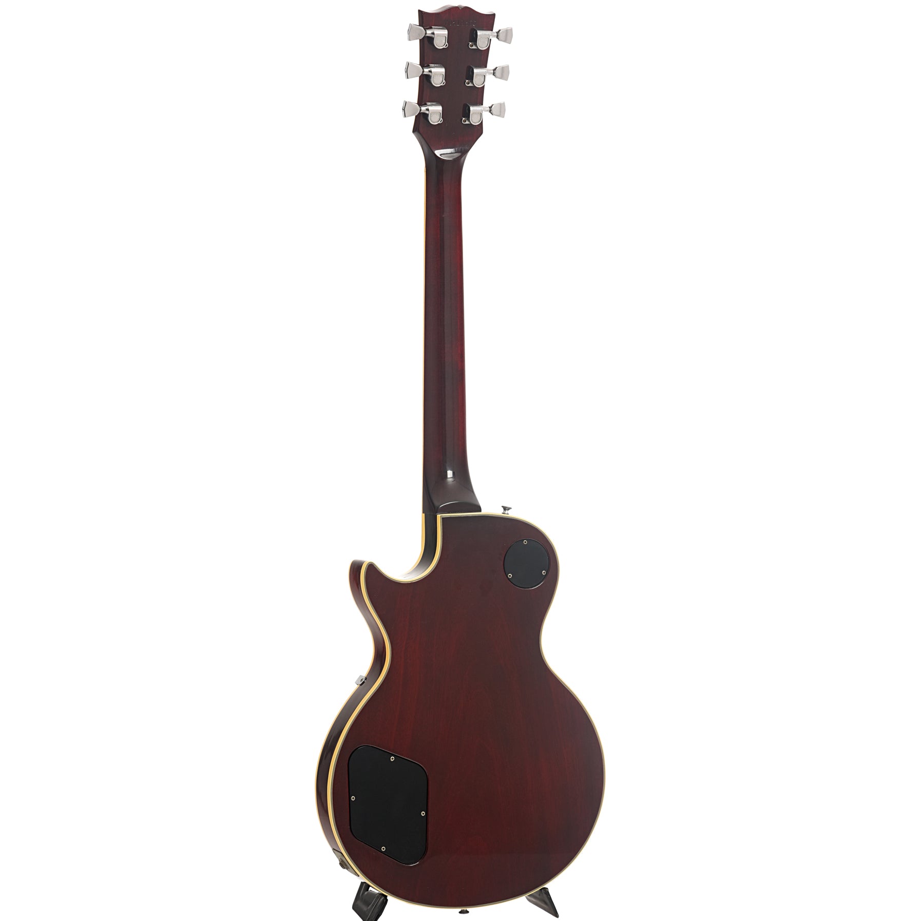Full back and side of Gibson Les Paul Custom 
