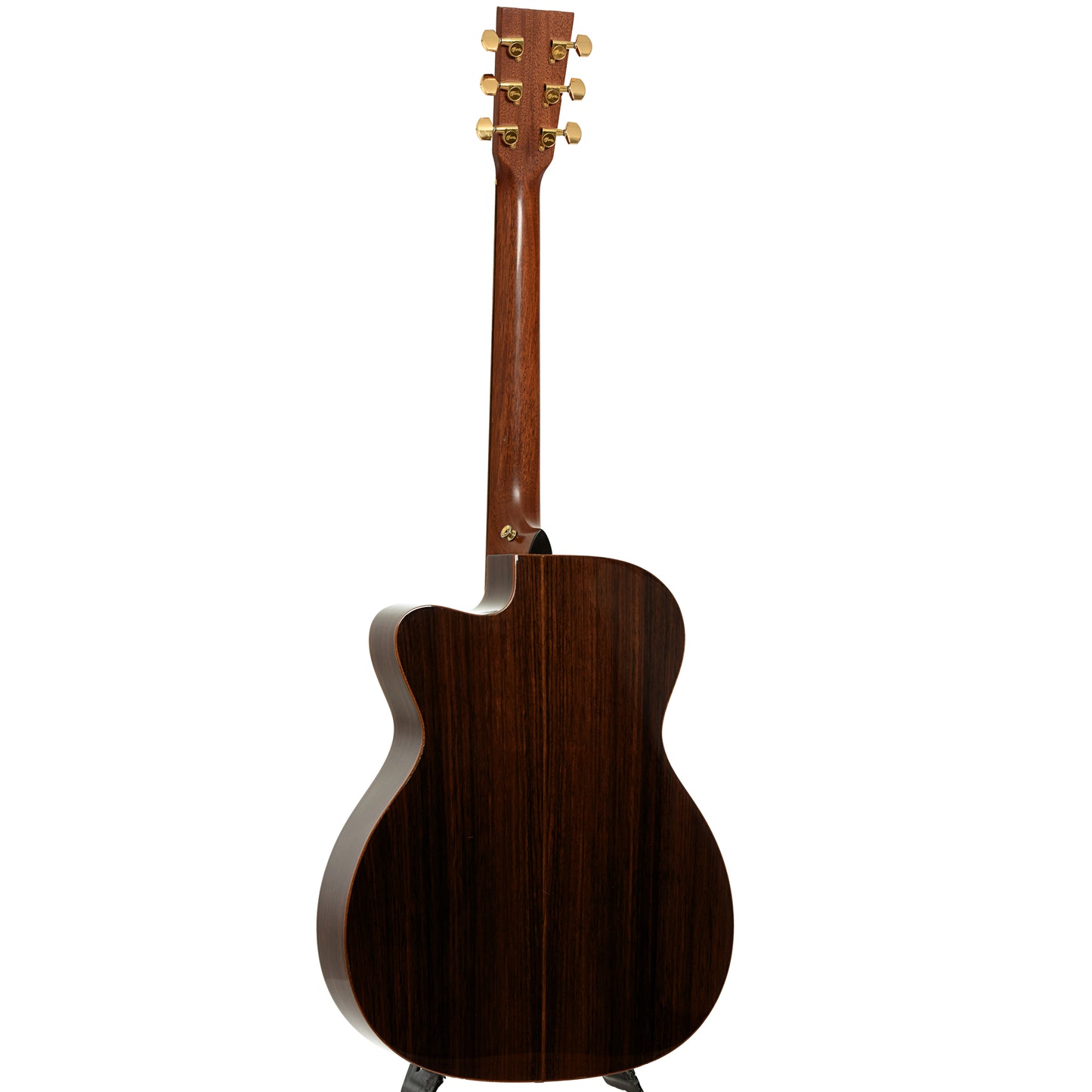 Full back and side of Martin OMCPA1 Plus Performing Artist Acoustic-Electric Guitar