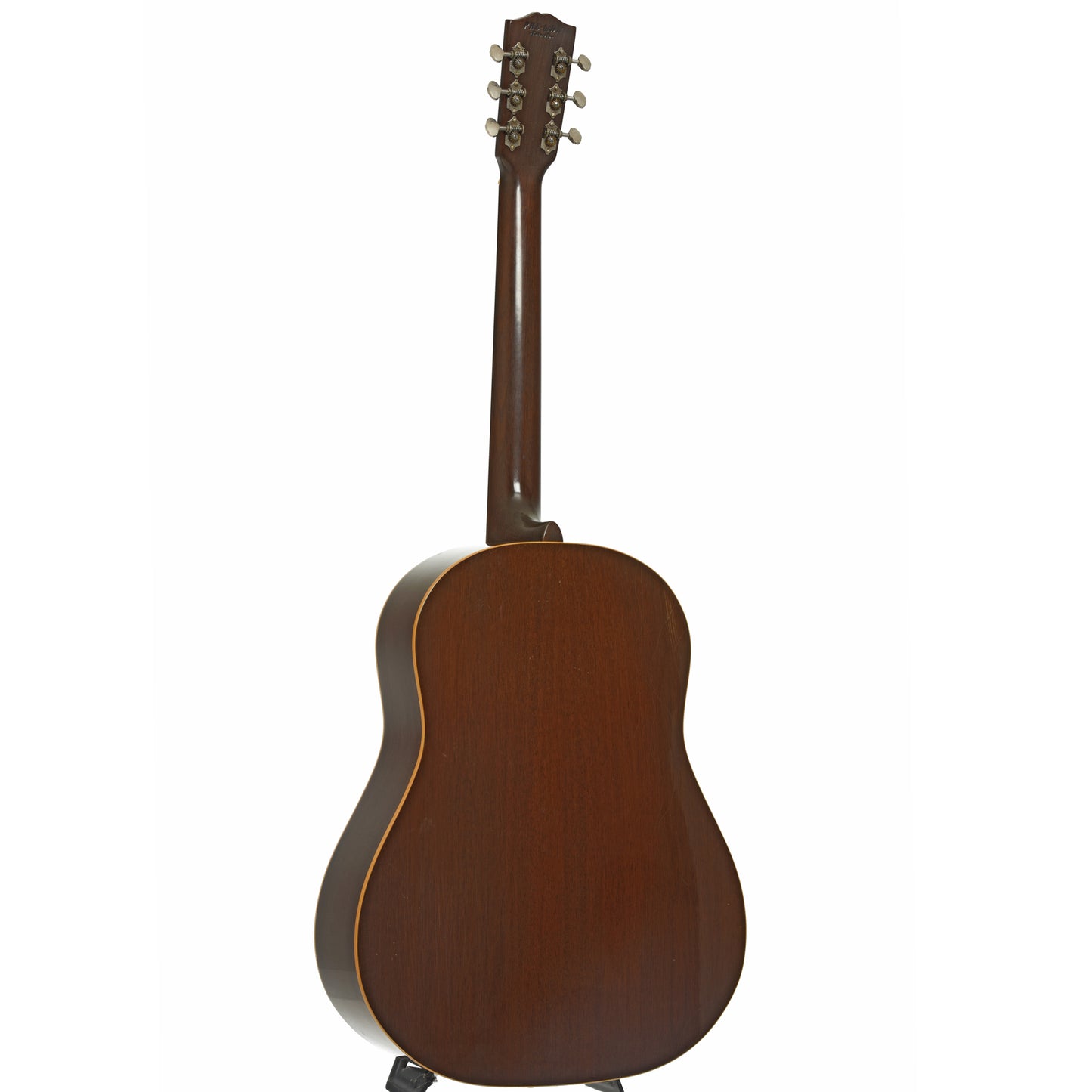 Full back and side of Pre-War Guitars Co. Slope Shoulder Dreadnought Level 3 Acoustic Guitar