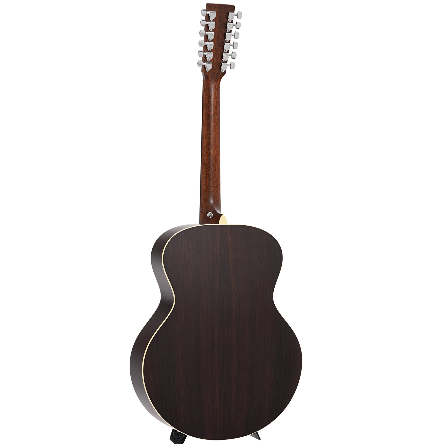 Full back and side of Martin Grand J-16E Thin-Body 12-String Guitar