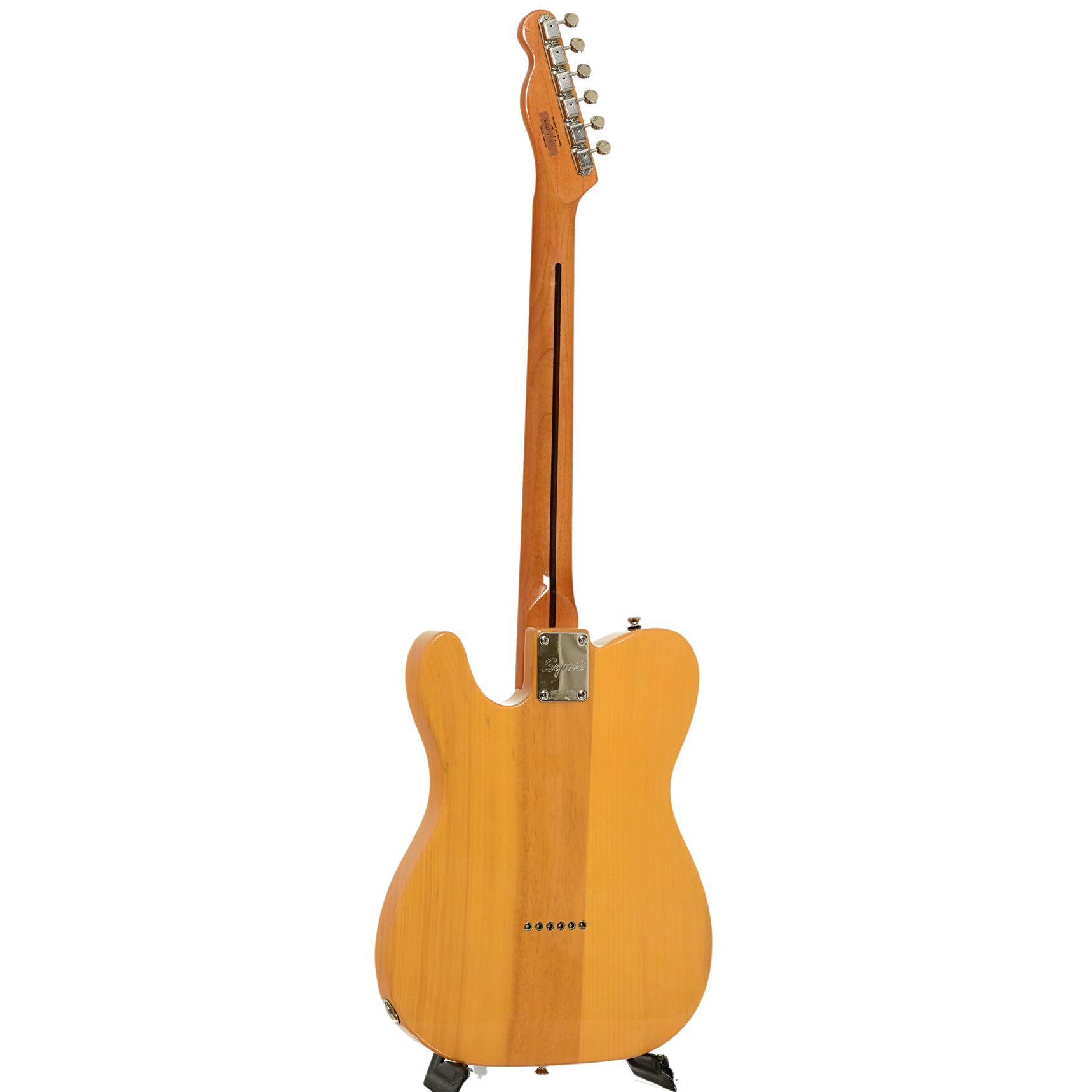 Full back and side of Squier Classic Vibe 50 Telecaster Electric Guitar 