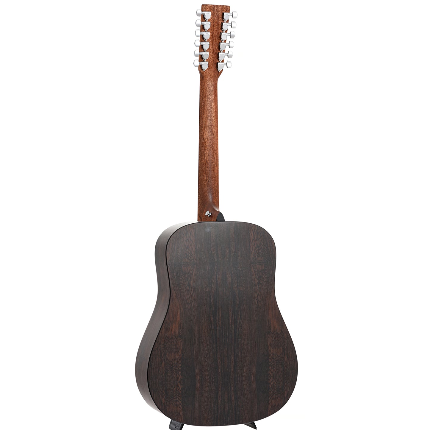 Full back and side of Martin D-X2E Brazilian Rosewood 12-String Acoustic 