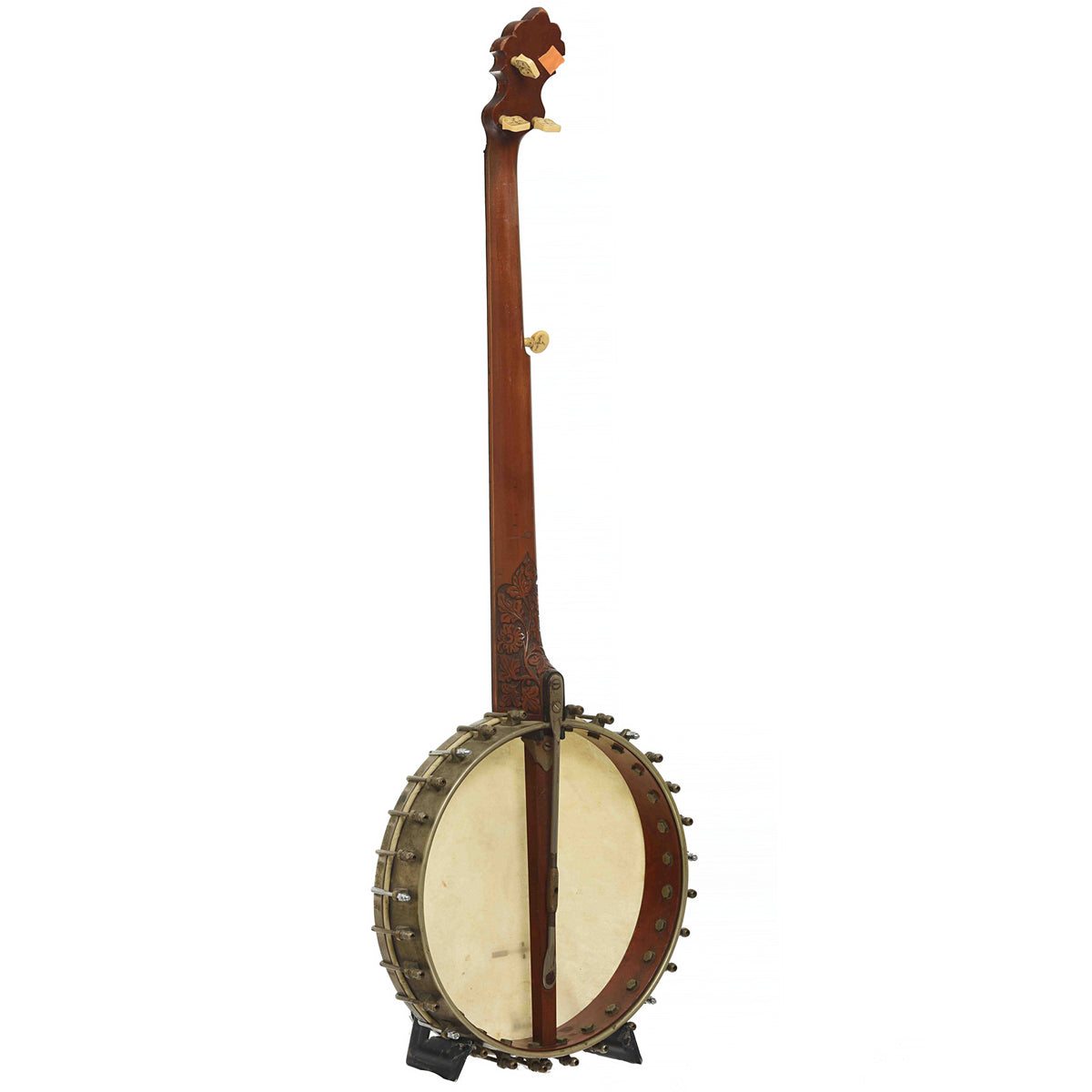 Full Back & Side of S.S. Stewart Thoroughbred No.1 Openback Banjo