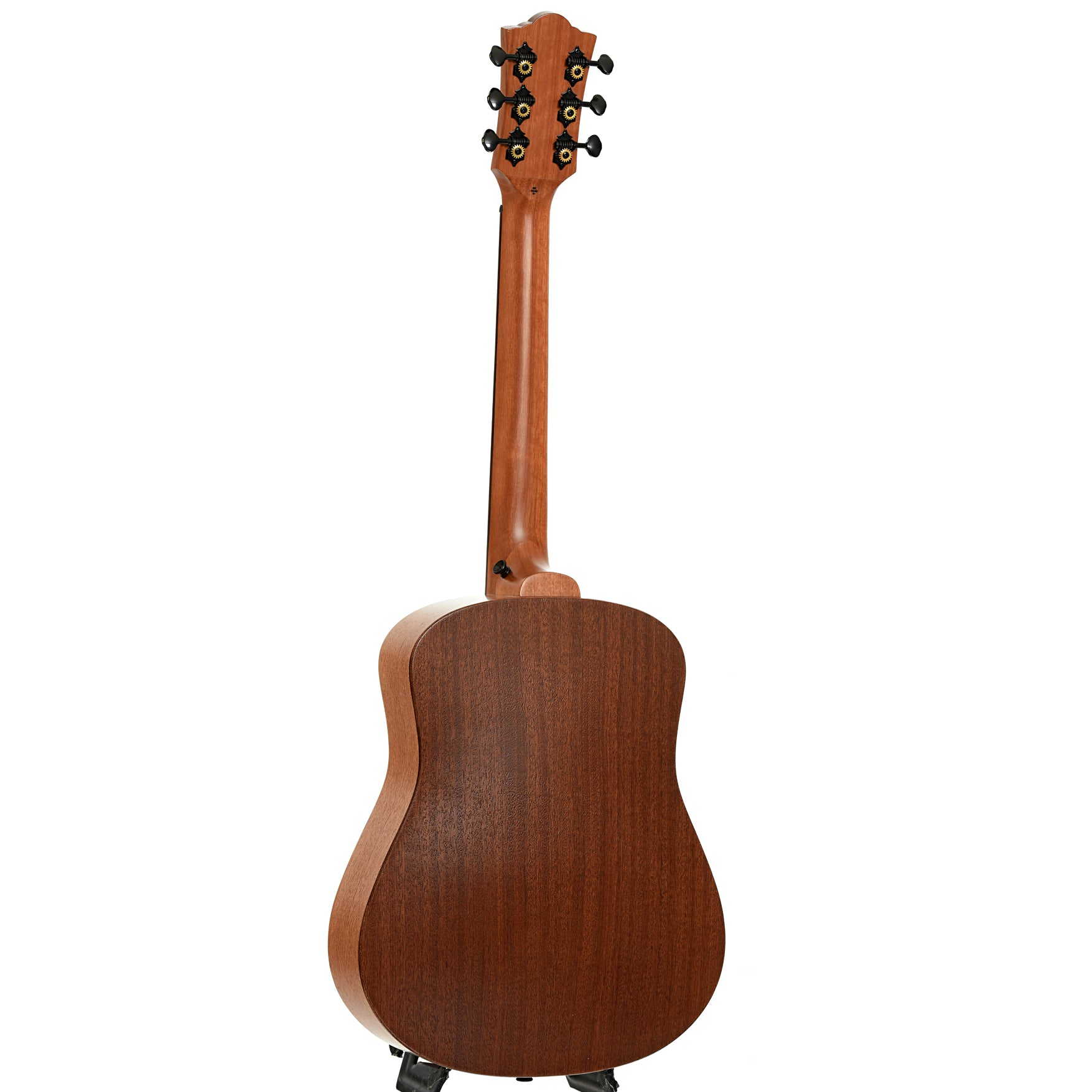 Full back and side of Guild Travel Spruce Acoustic Guitar