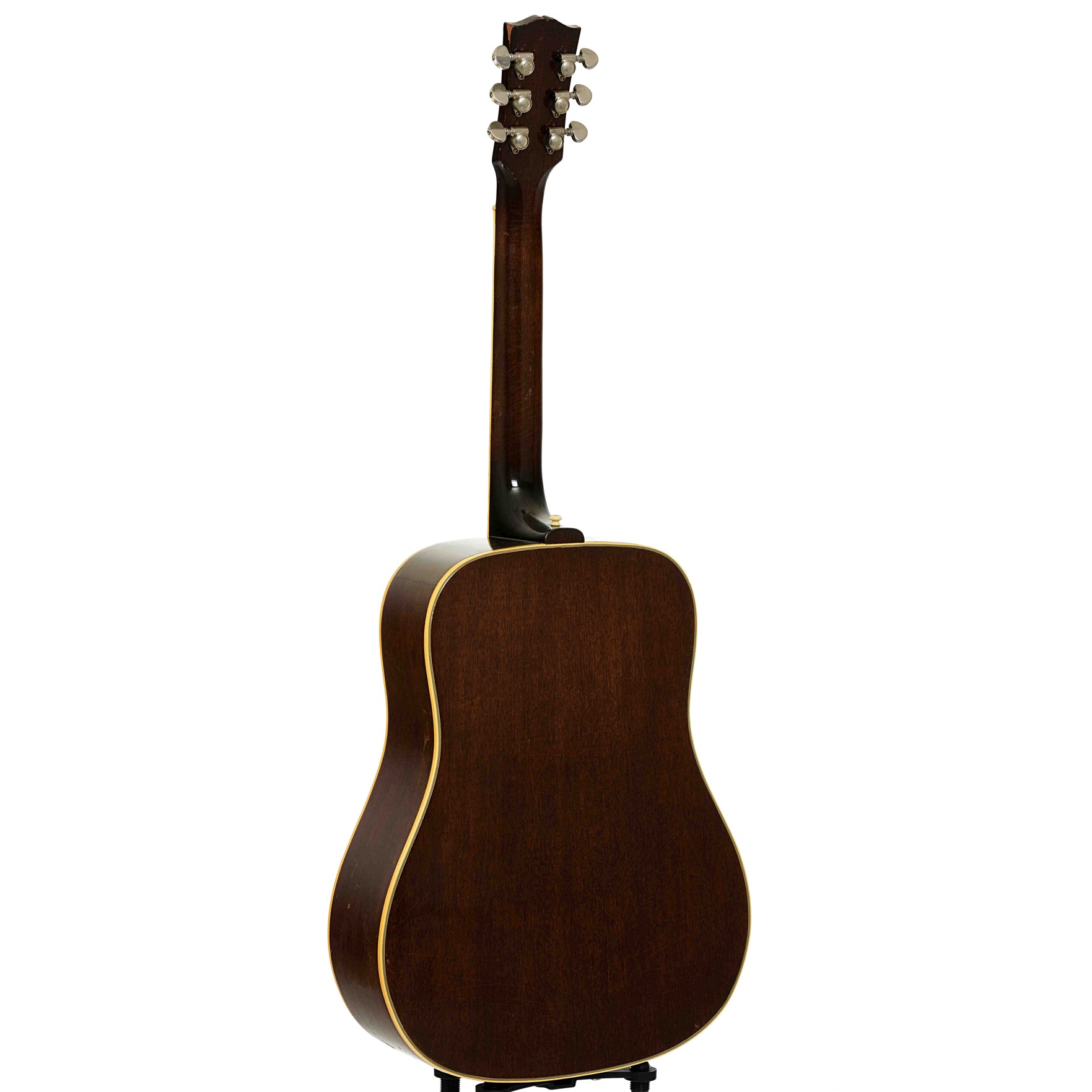 Full back and side of Gibson FJN Folk Singer Jumbo Acoustic Guitar