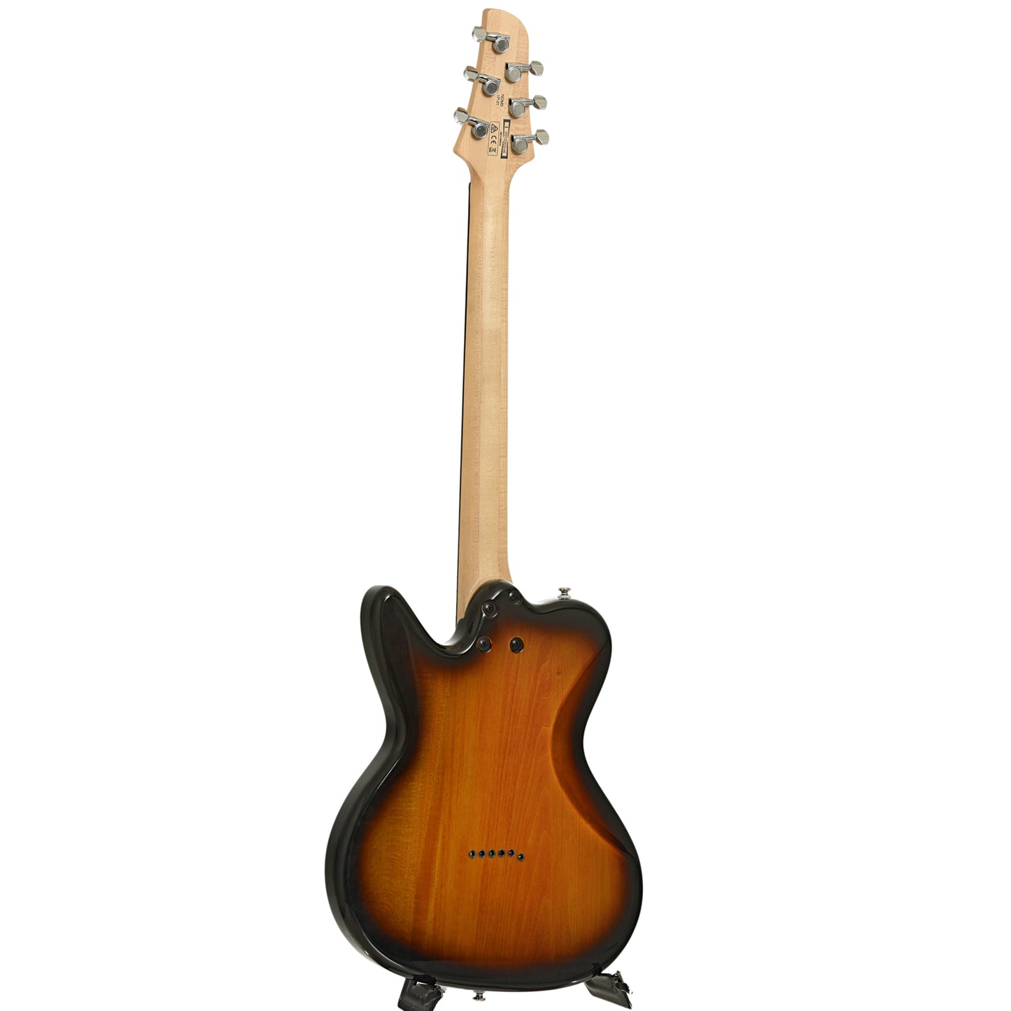 Full back and side of Ibanez Noodles Signature Model NDM5 Electric Guitar, Sunburst