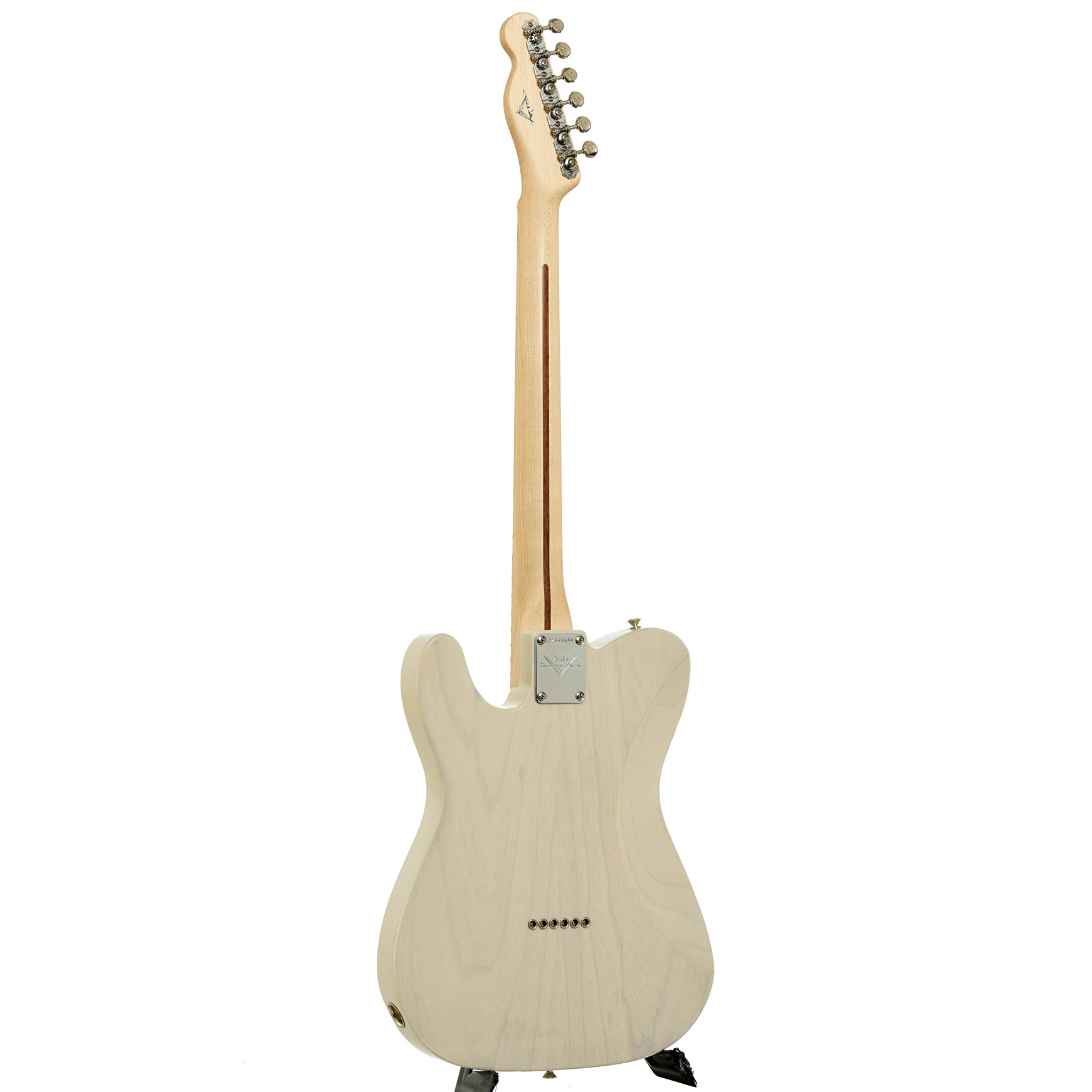 Full back and side of Fender Custom Shop '52 Ash HS NOS Master Built Telecaster Electric Guitar 