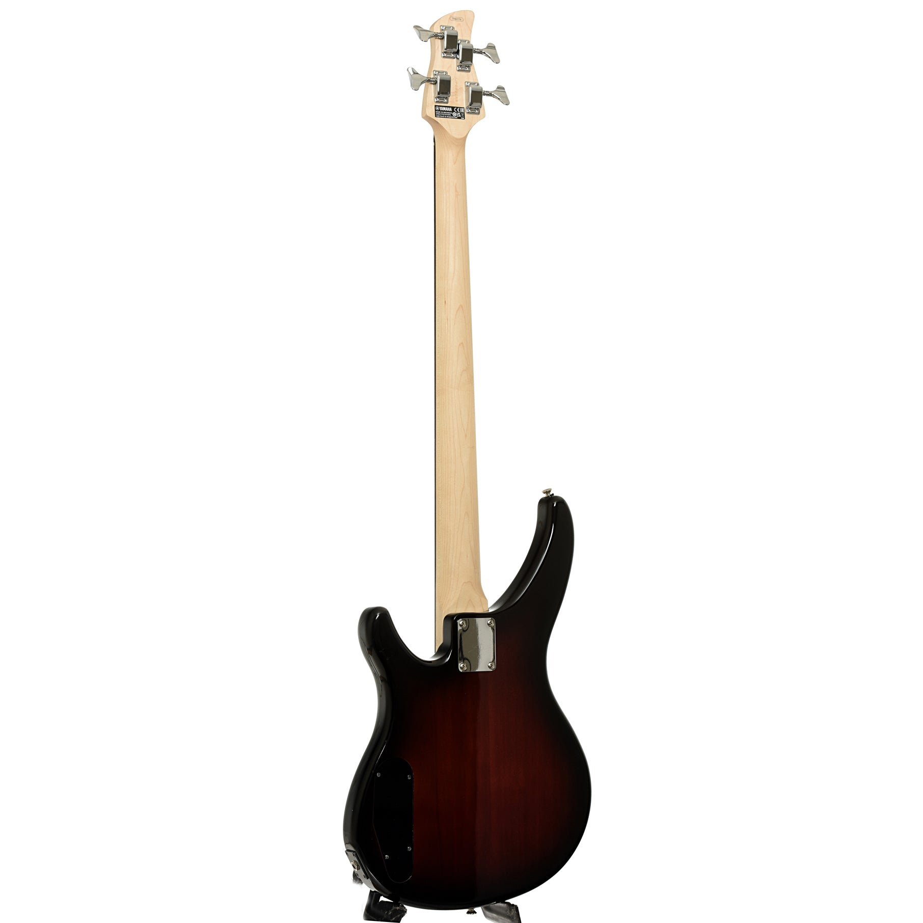 Full back an d side of Yamaha TRBX174 4-String Electric Bass
