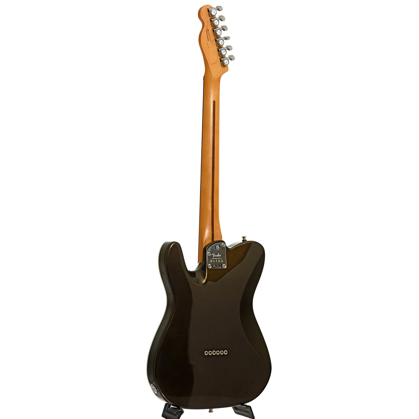 Full back and side of Fender American Ultra Telecaster-TXT Electric Guitar
