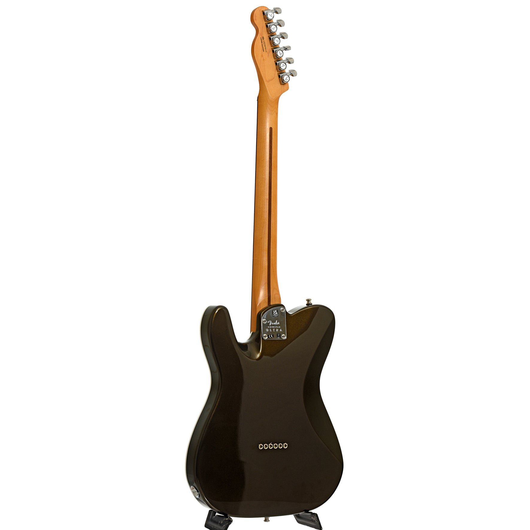 Full back and side of Fender American Ultra Telecaster-TXT Electric Guitar