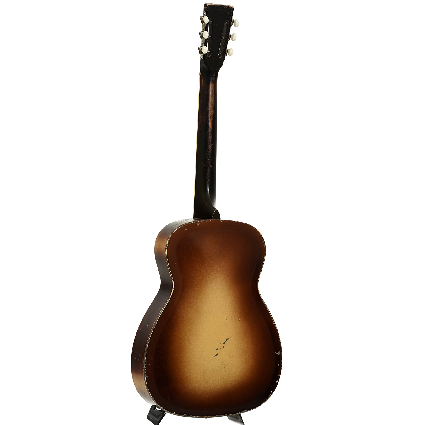 Full back and side of National Triolian Resophonic Guitar