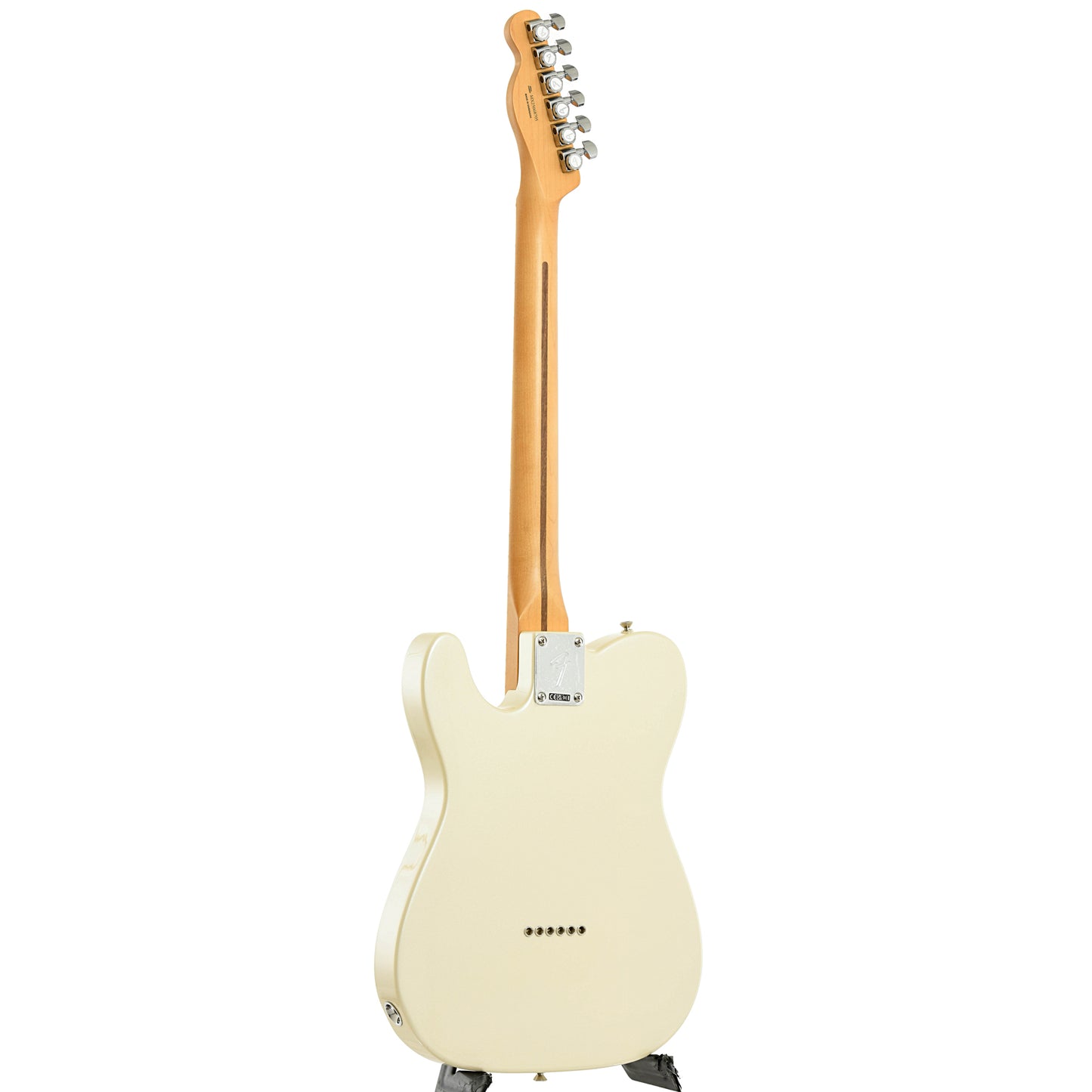 Full back and side of Fender Player II Modified Telecaster SH, Olympic Pearl
